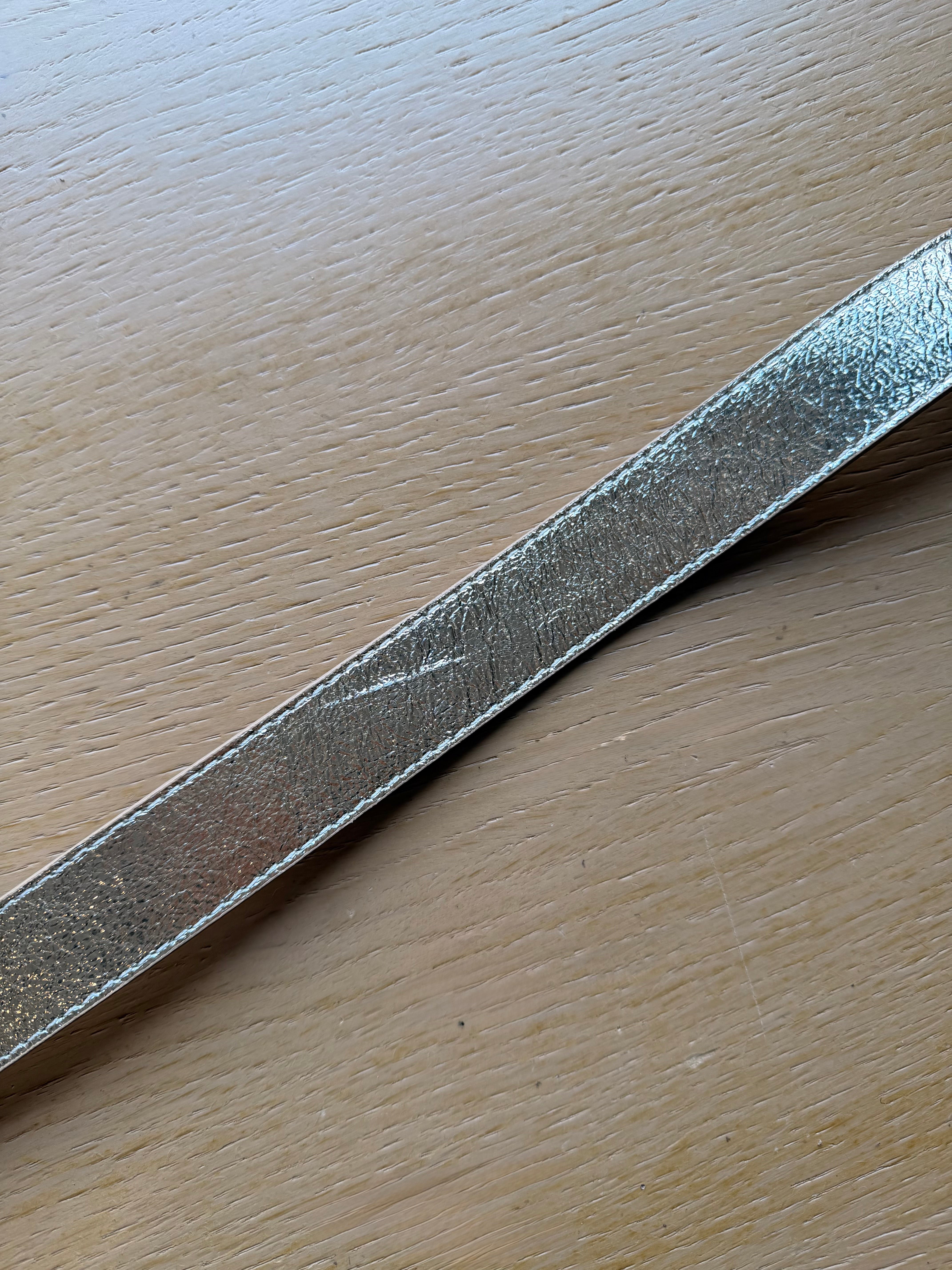 *** IMPERFECTION - Ceinture boucle laiton - ANGIE - Doré