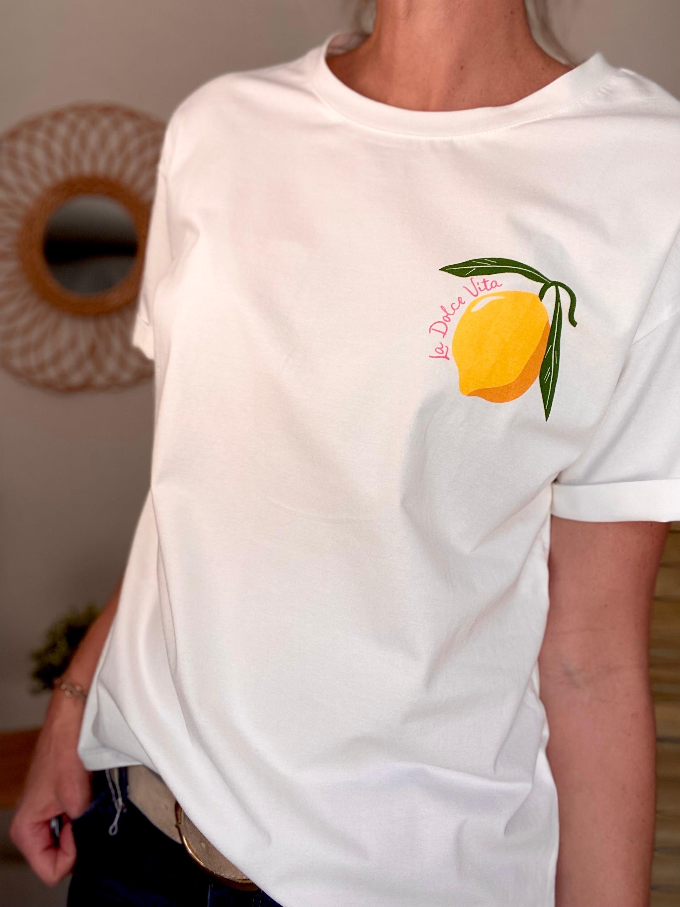 Tee shirt la Dolce Vita 🍋 ALICIA