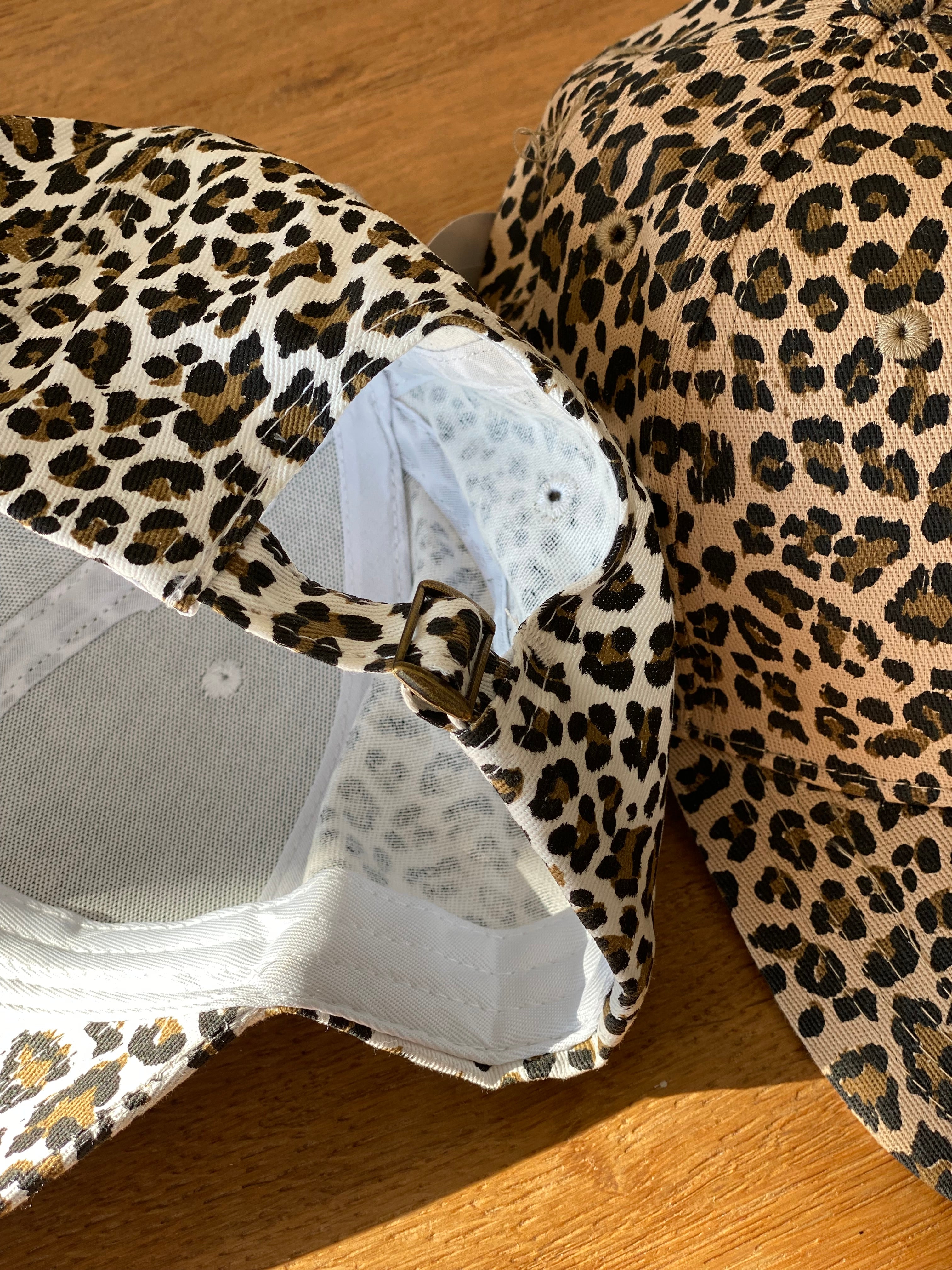Casquette Léo🐆 PRIAM - Beige - FIN DE SÉRIE
