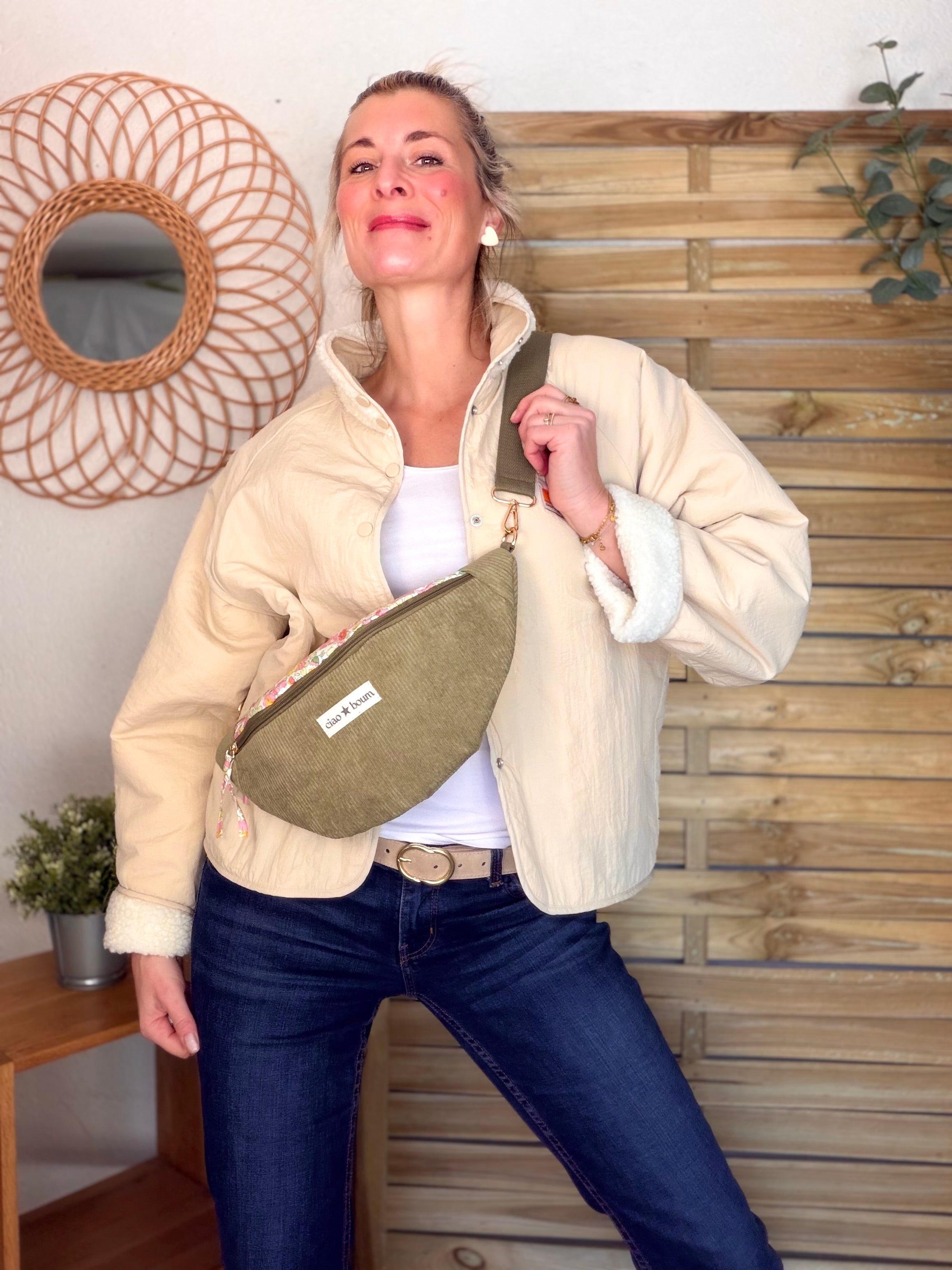 Sac banane Ciao Boum - IVY Liberty - Kaki