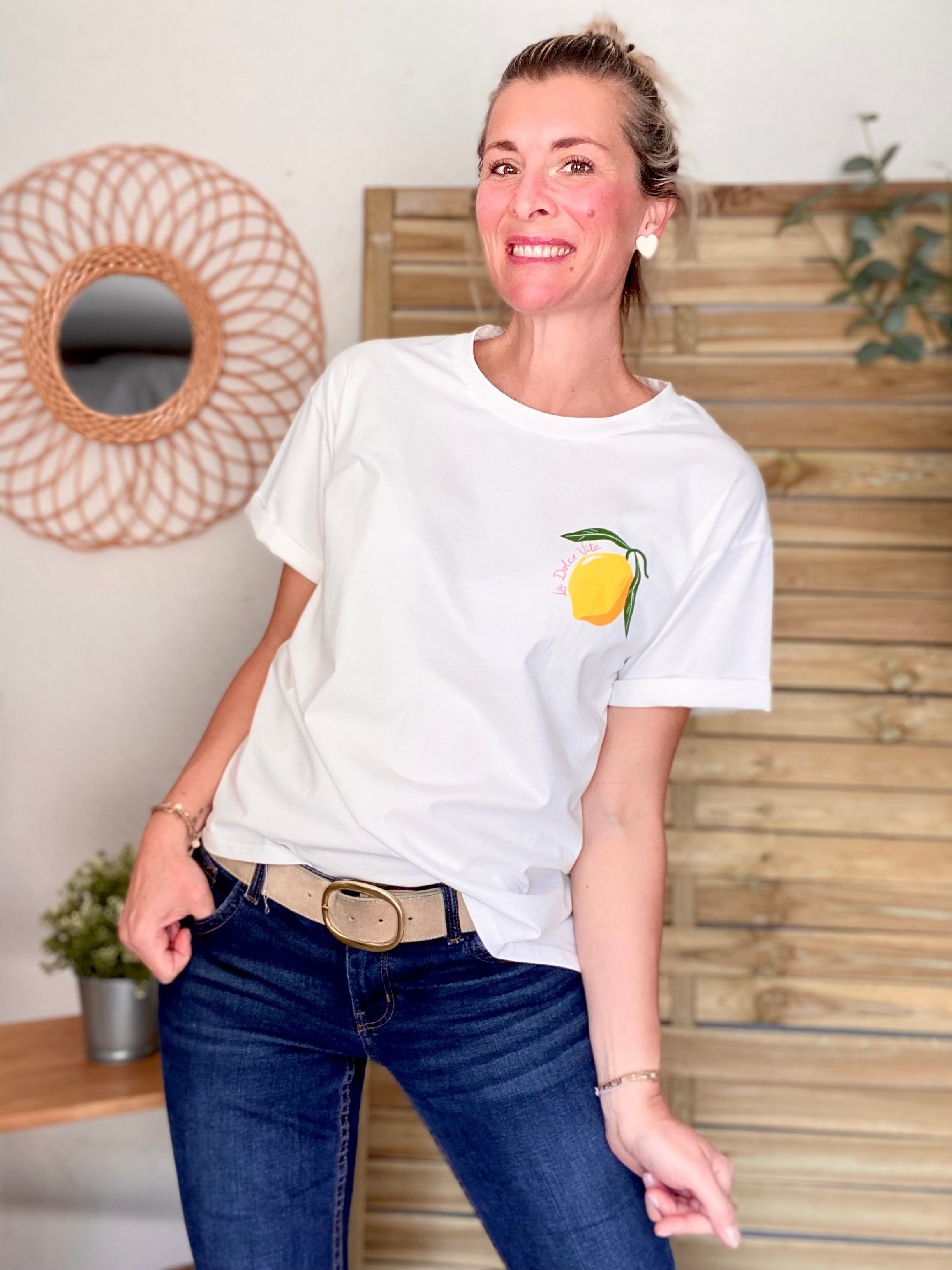 Tee shirt la Dolce Vita 🍋 ALICIA