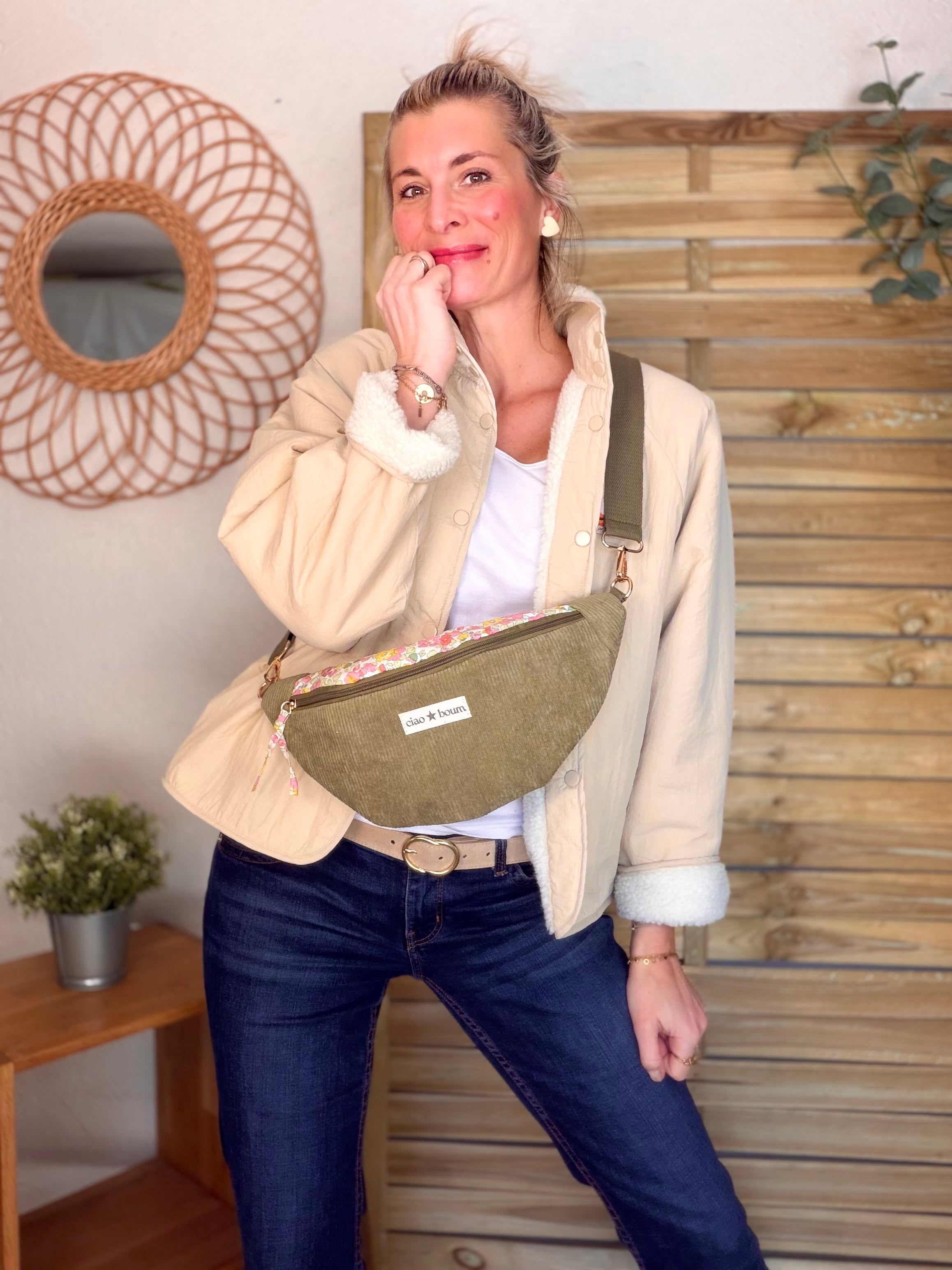 Sac banane Ciao Boum - IVY Liberty - Kaki