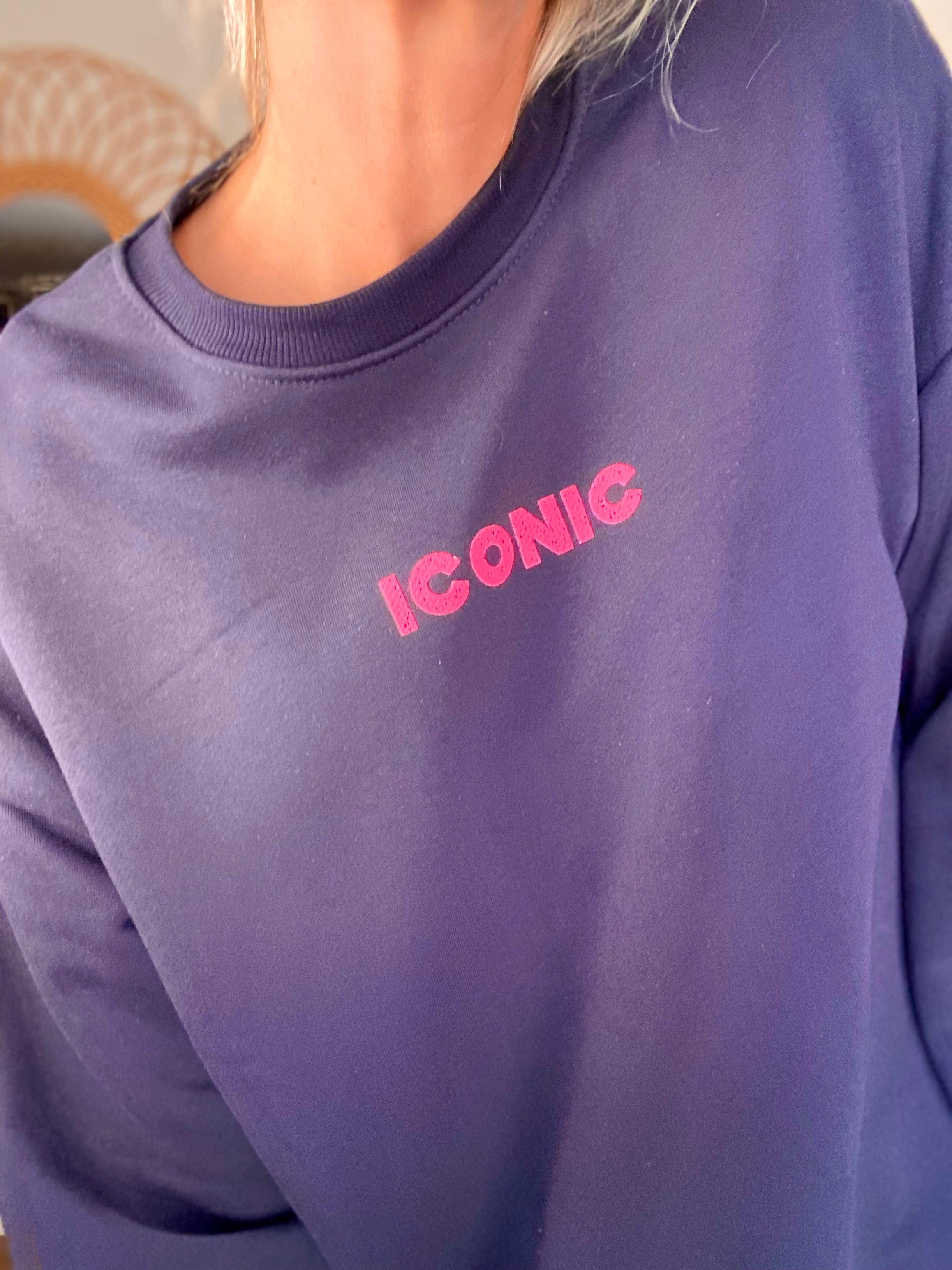 Sweat ICONIC COLINE - Bleu marine