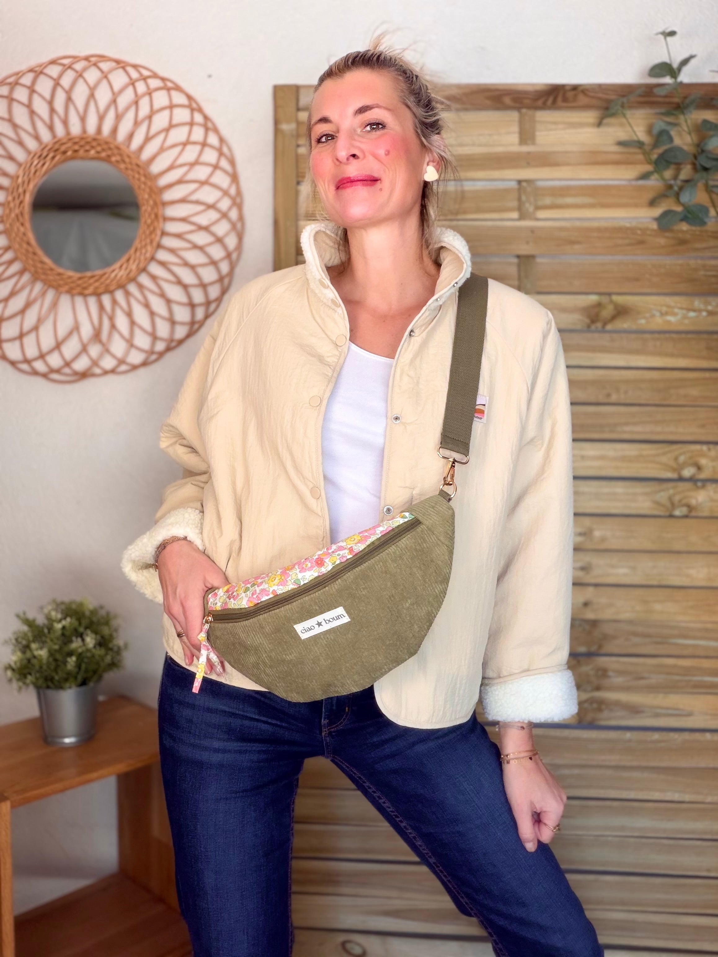 Sac banane Ciao Boum - IVY Liberty - Kaki