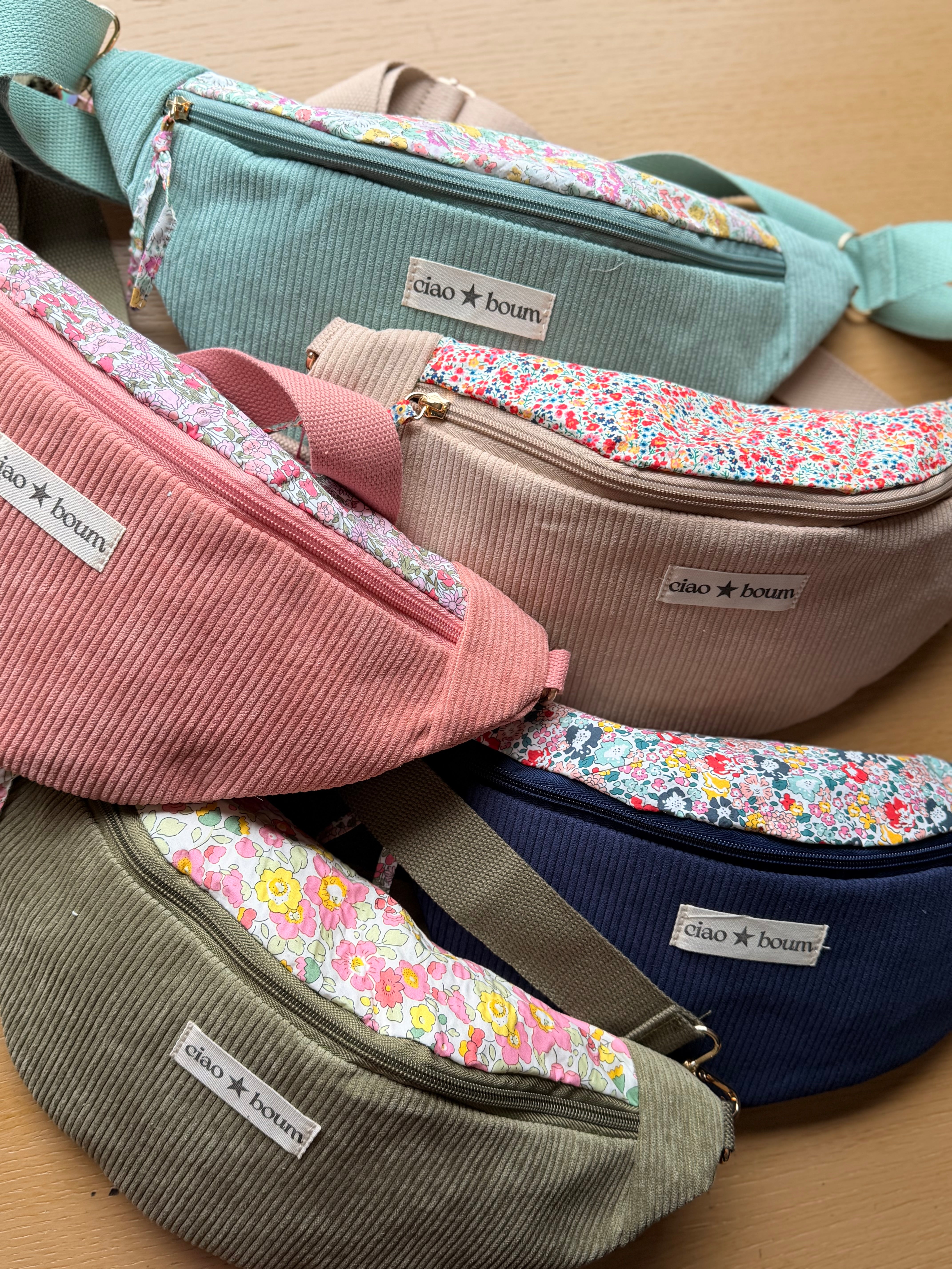 Sac banane Ciao Boum - IVY Liberty - Vert d’eau