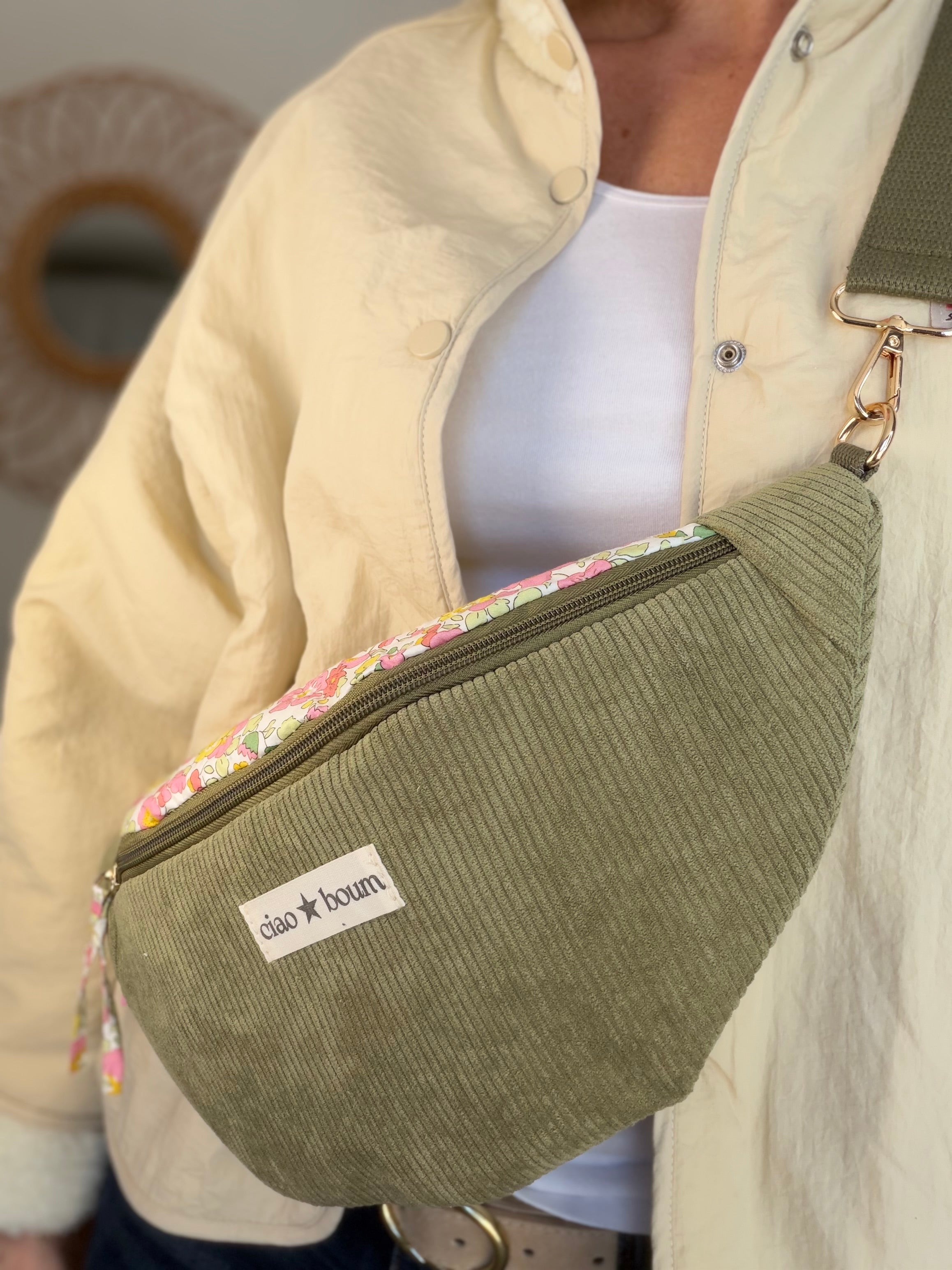 Sac banane Ciao Boum - IVY Liberty - Kaki