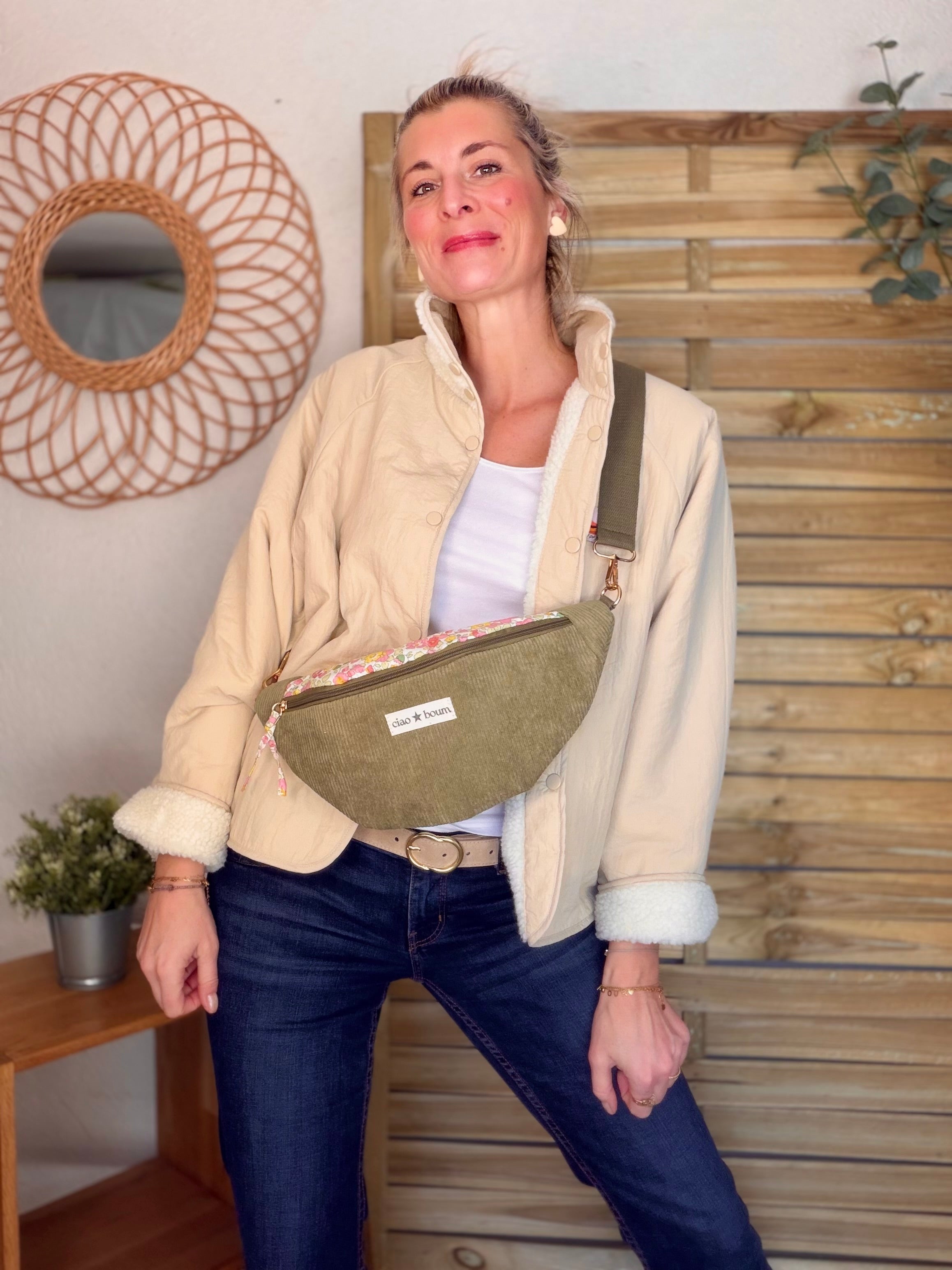 Sac banane Ciao Boum - IVY Liberty - Kaki