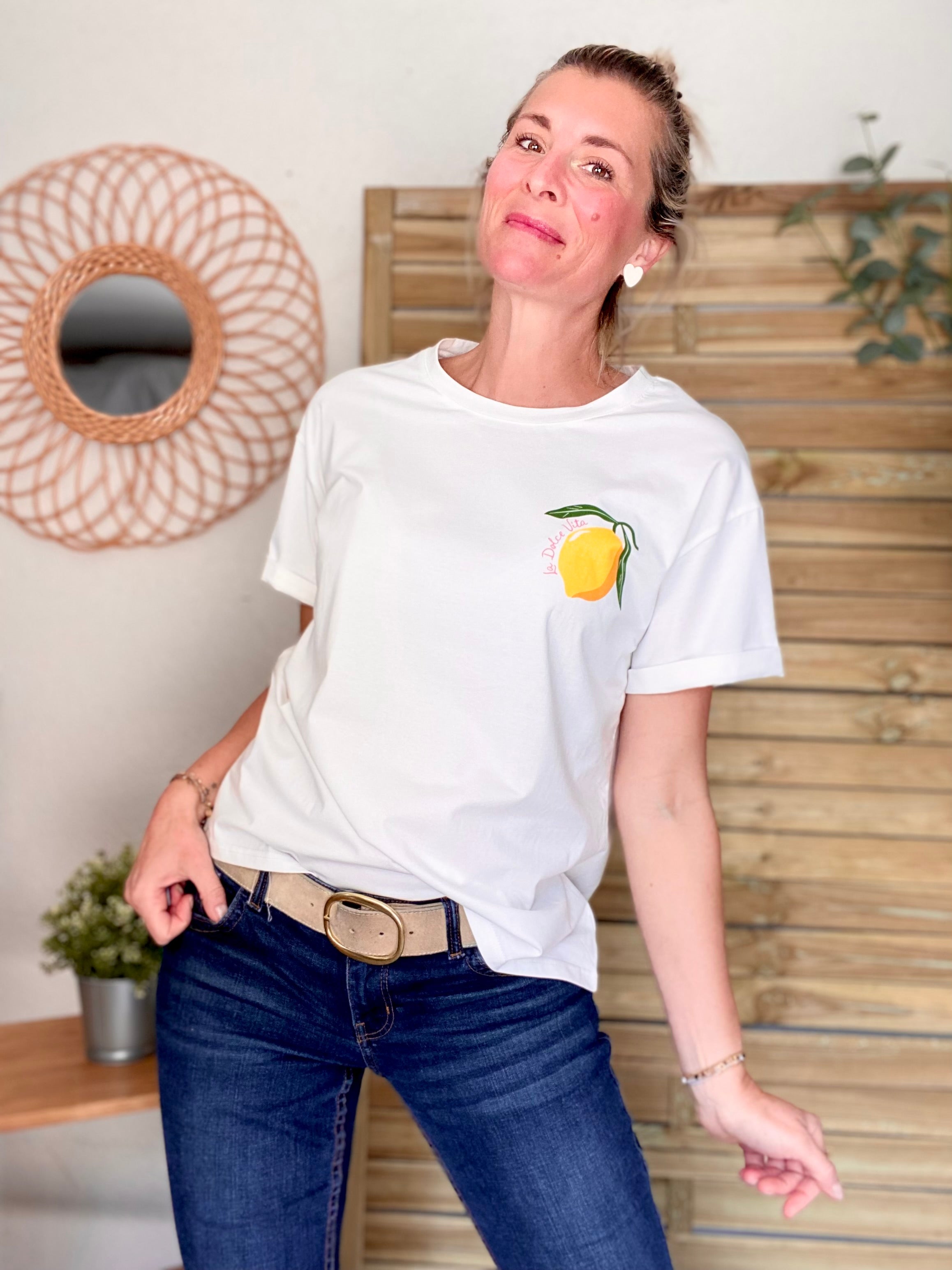Tee shirt la Dolce Vita 🍋 ALICIA