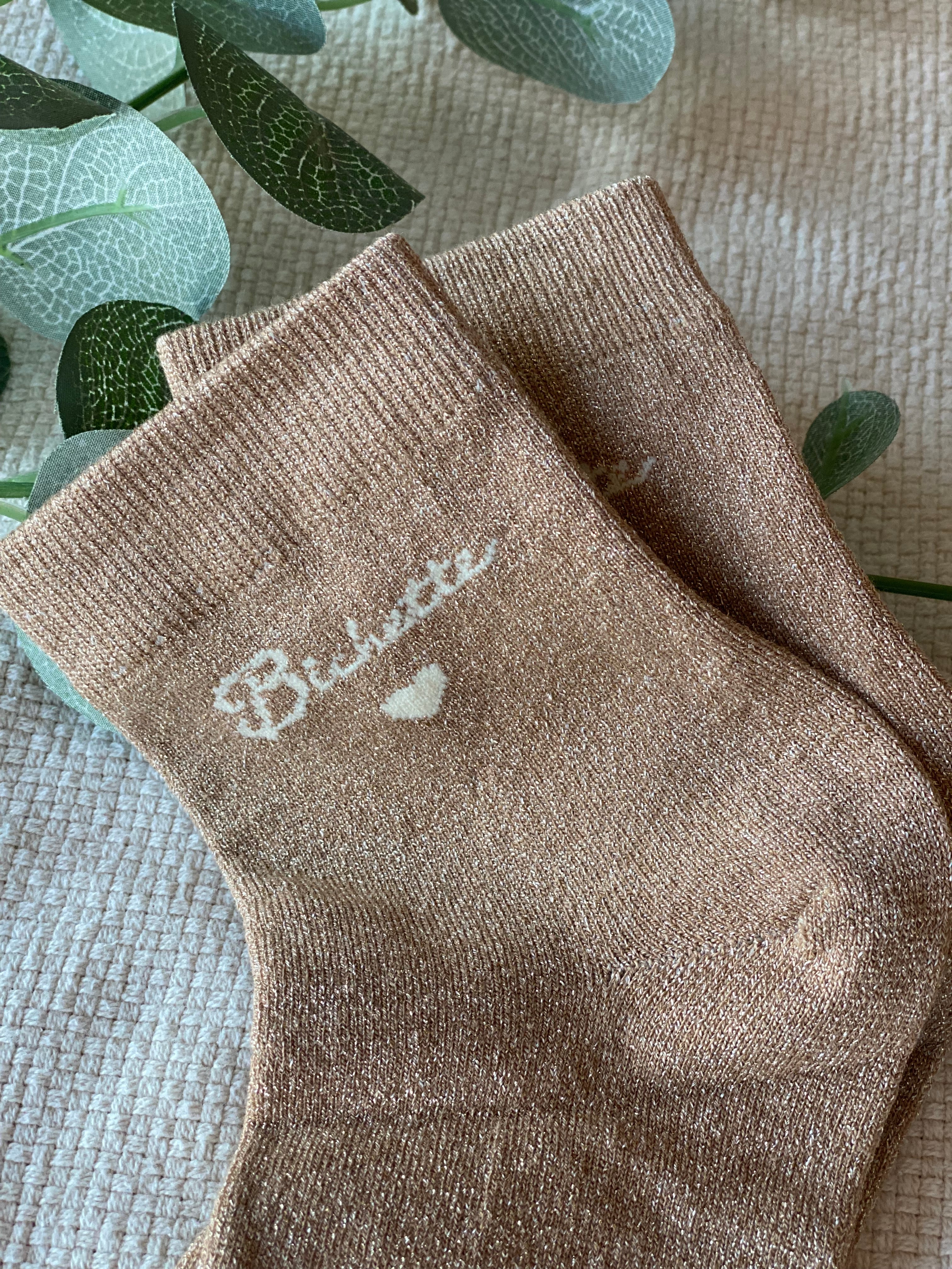 Chaussettes scintillantes glitter ZAHO - Bichette