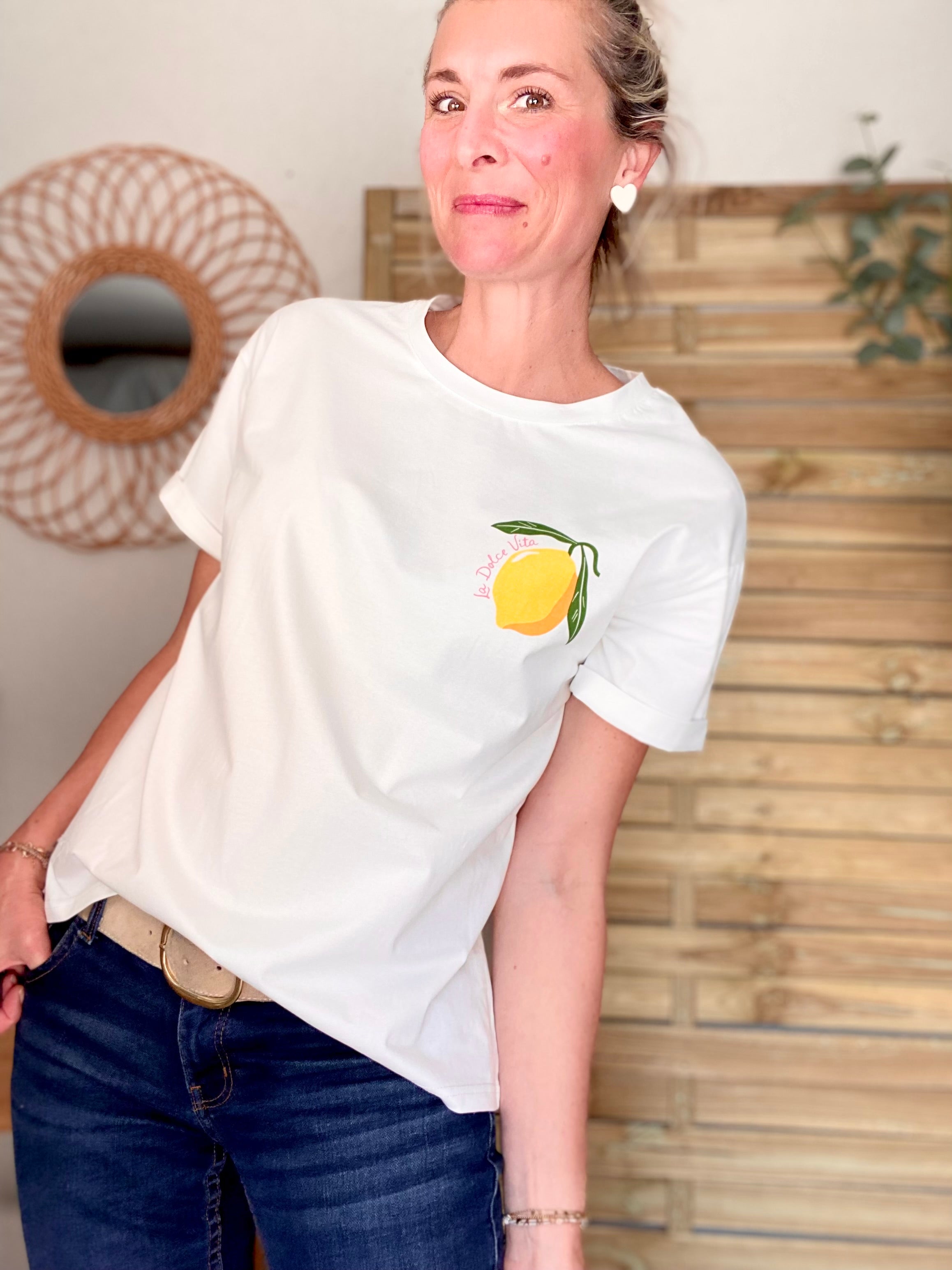 Tee shirt la Dolce Vita 🍋 ALICIA