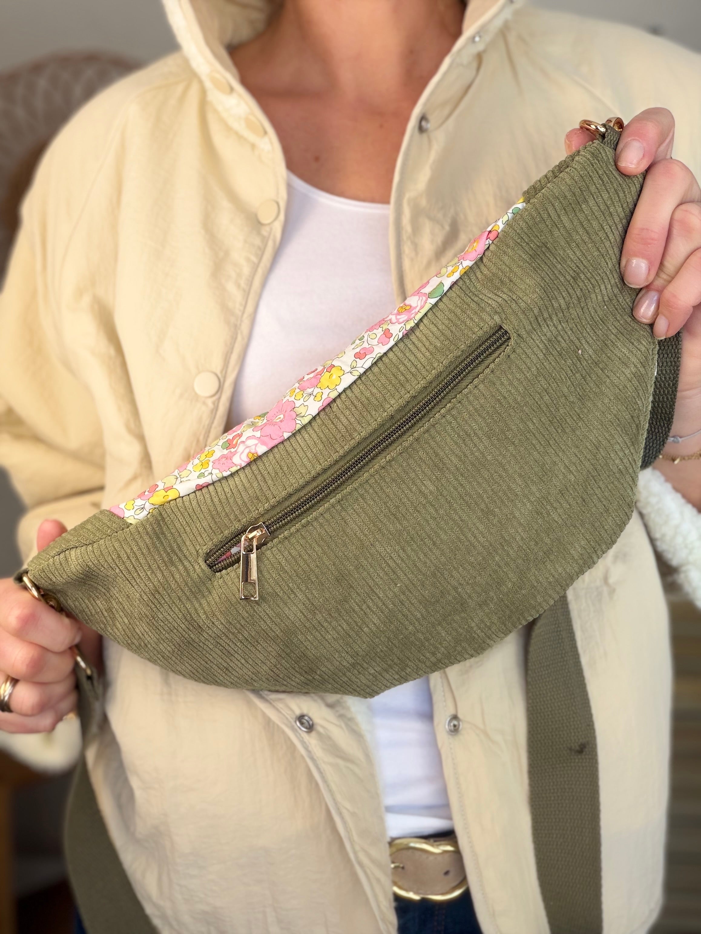 Sac banane Ciao Boum - IVY Liberty - Kaki