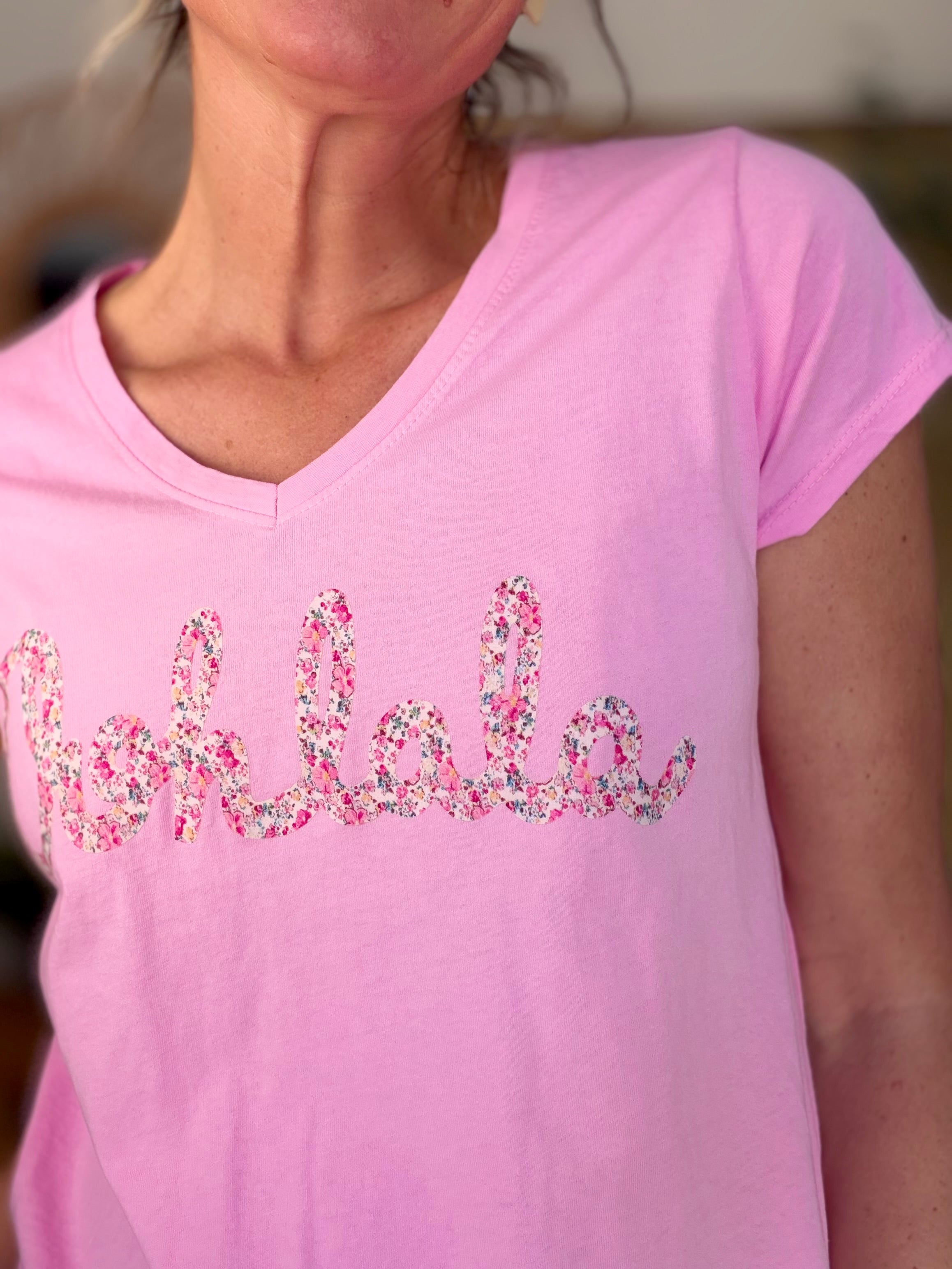 Tee shirt Ohlala Liberty VERA Rose