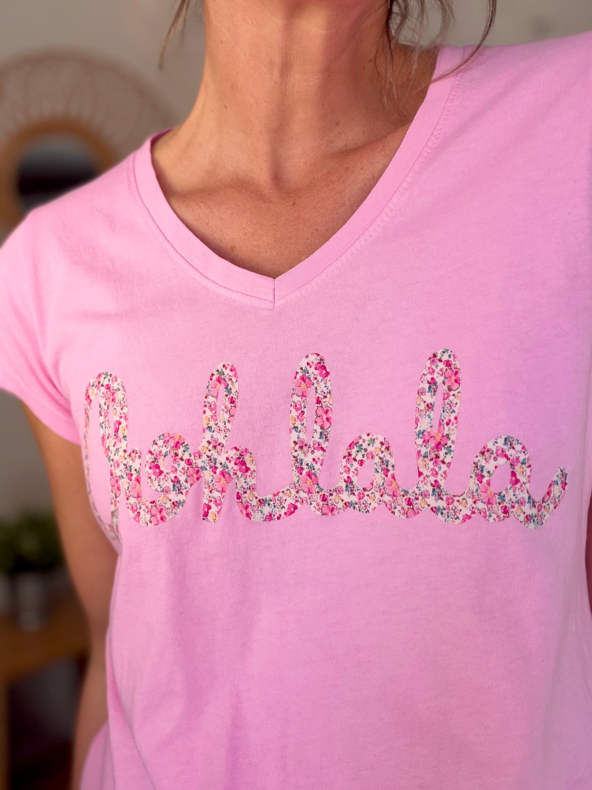 Tee shirt Ohlala Liberty VERA Rose