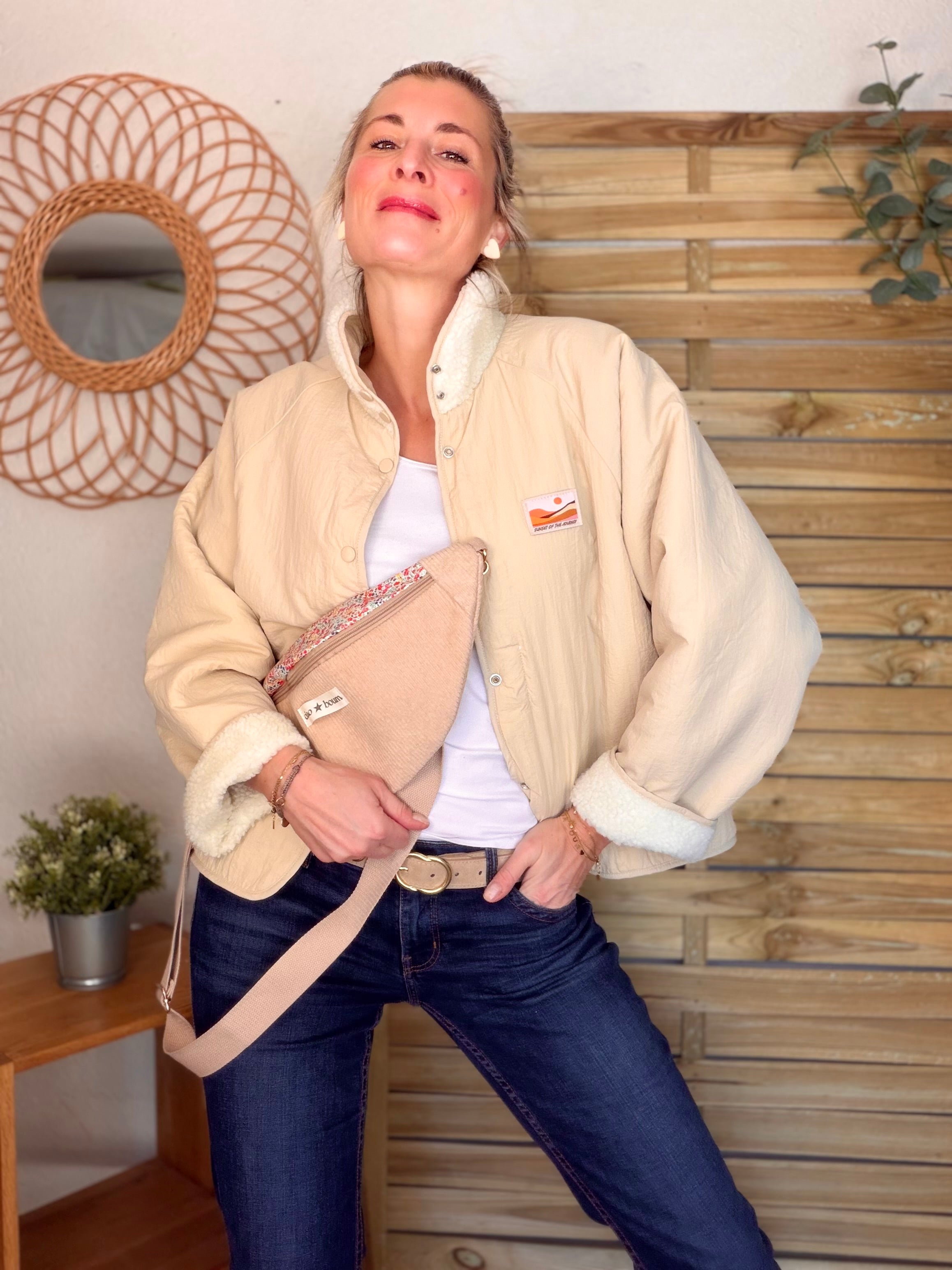 Sac banane Ciao Boum - IVY Liberty - Beige