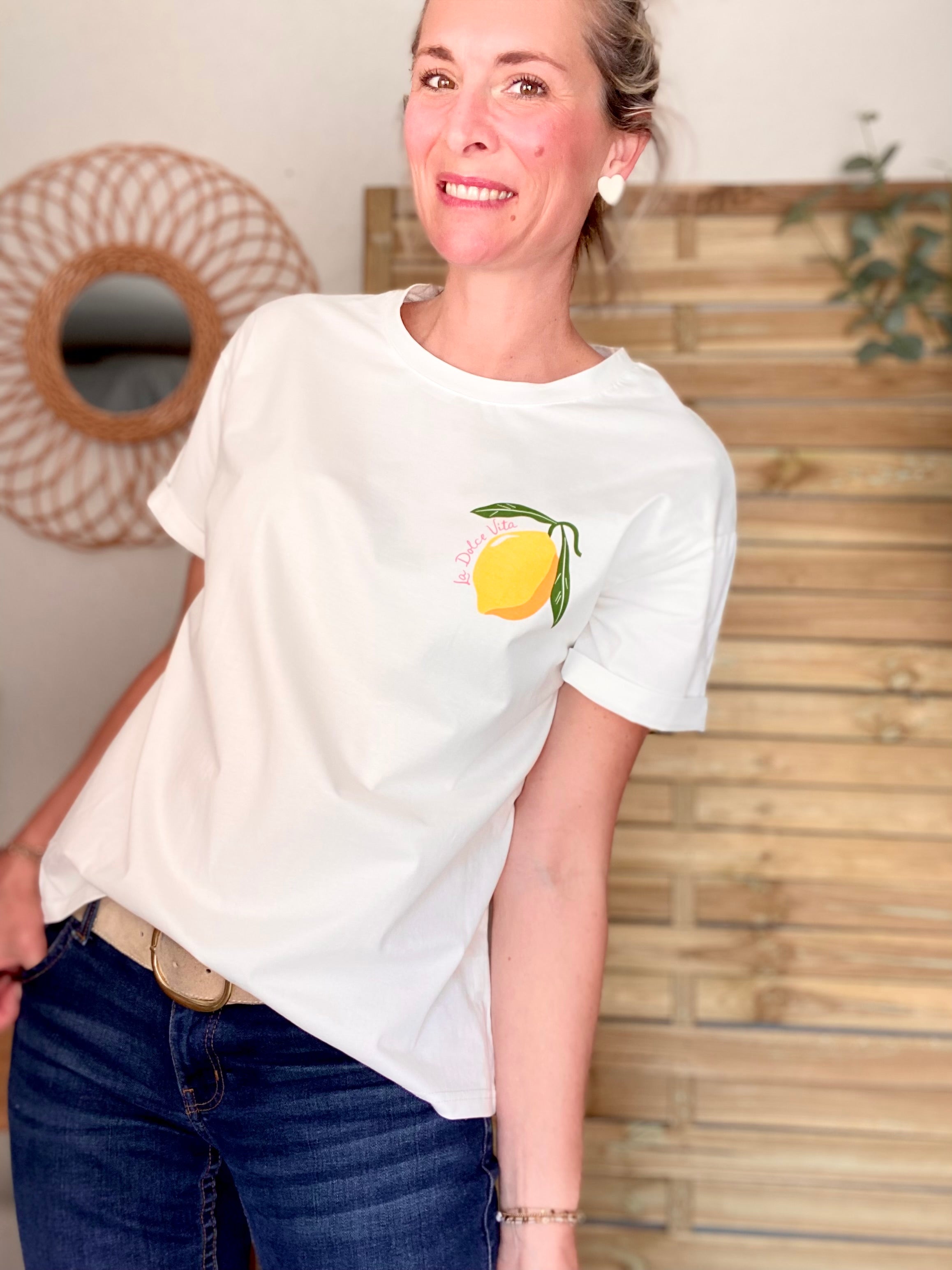 Tee shirt la Dolce Vita 🍋 ALICIA