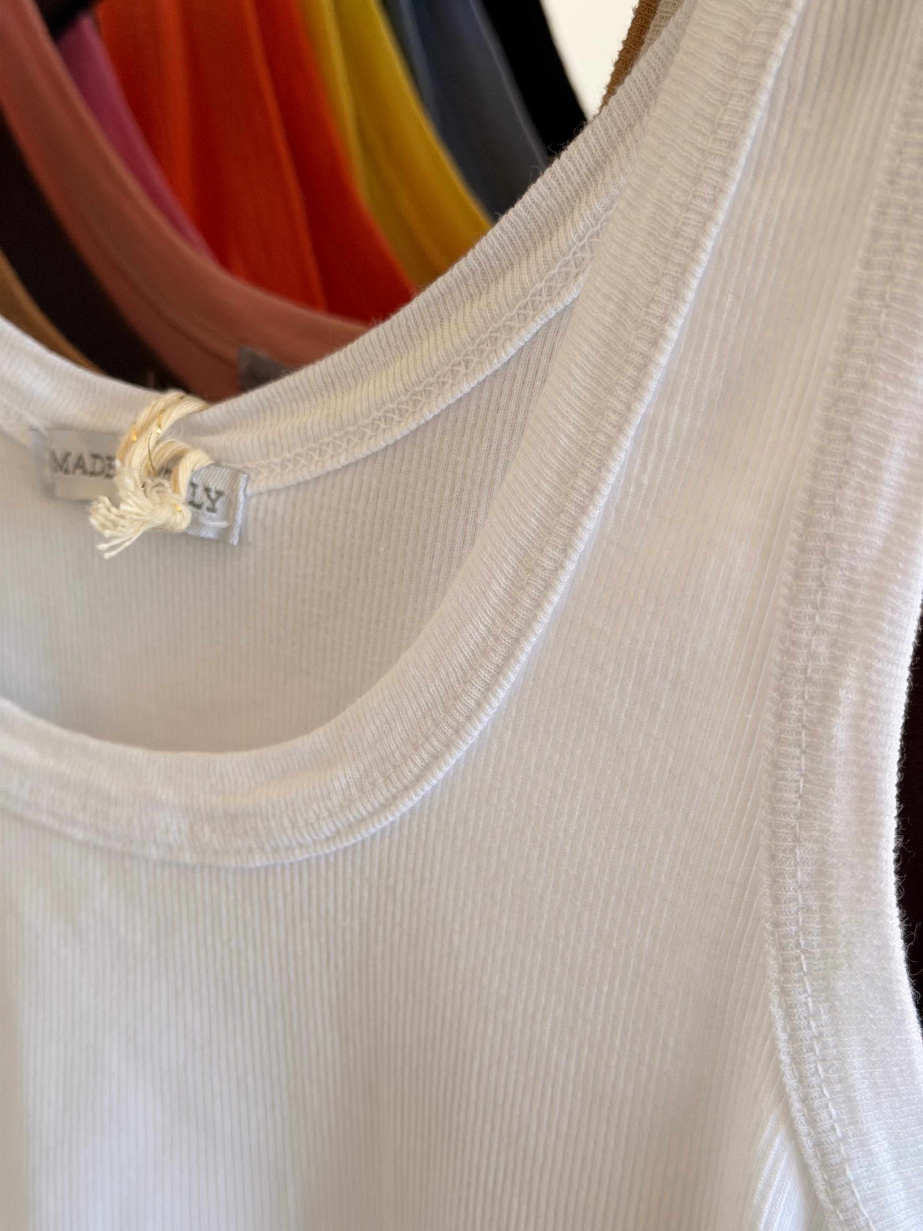 Débardeur cotelé FLAVIE