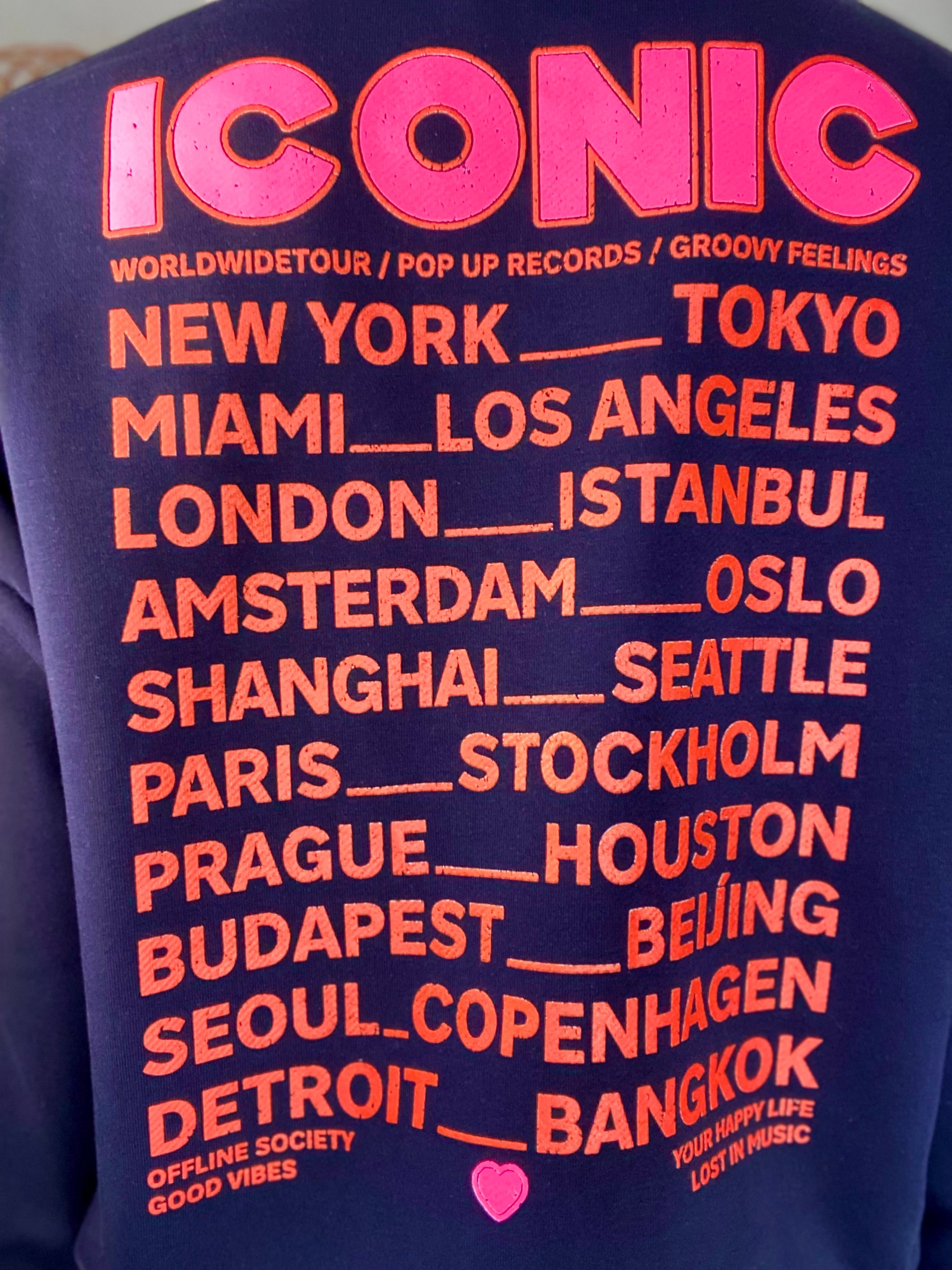 Sweat ICONIC COLINE - Bleu marine