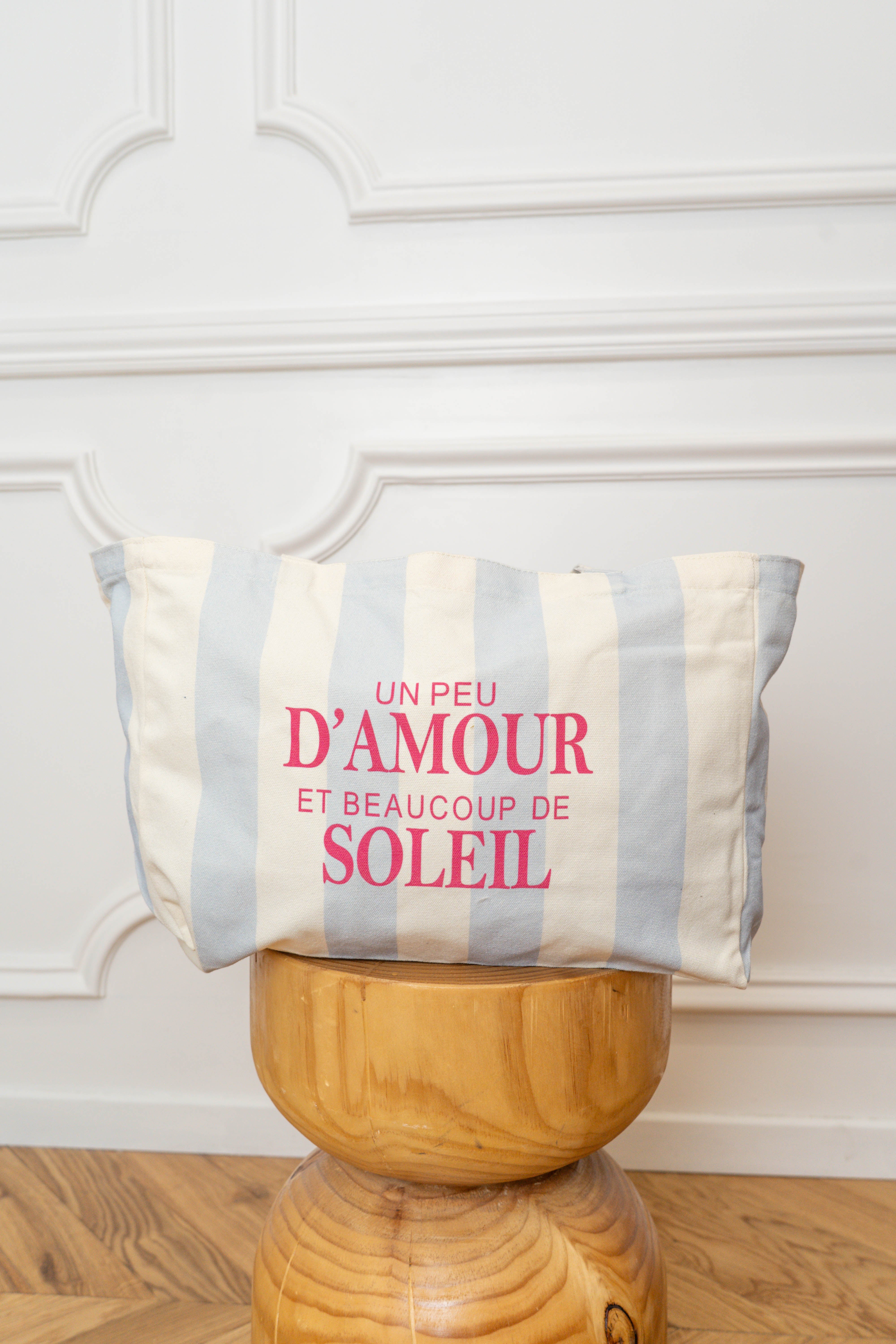 Grand cabas Tote bag un peu d’amour et beaucoup de soleil ELSY