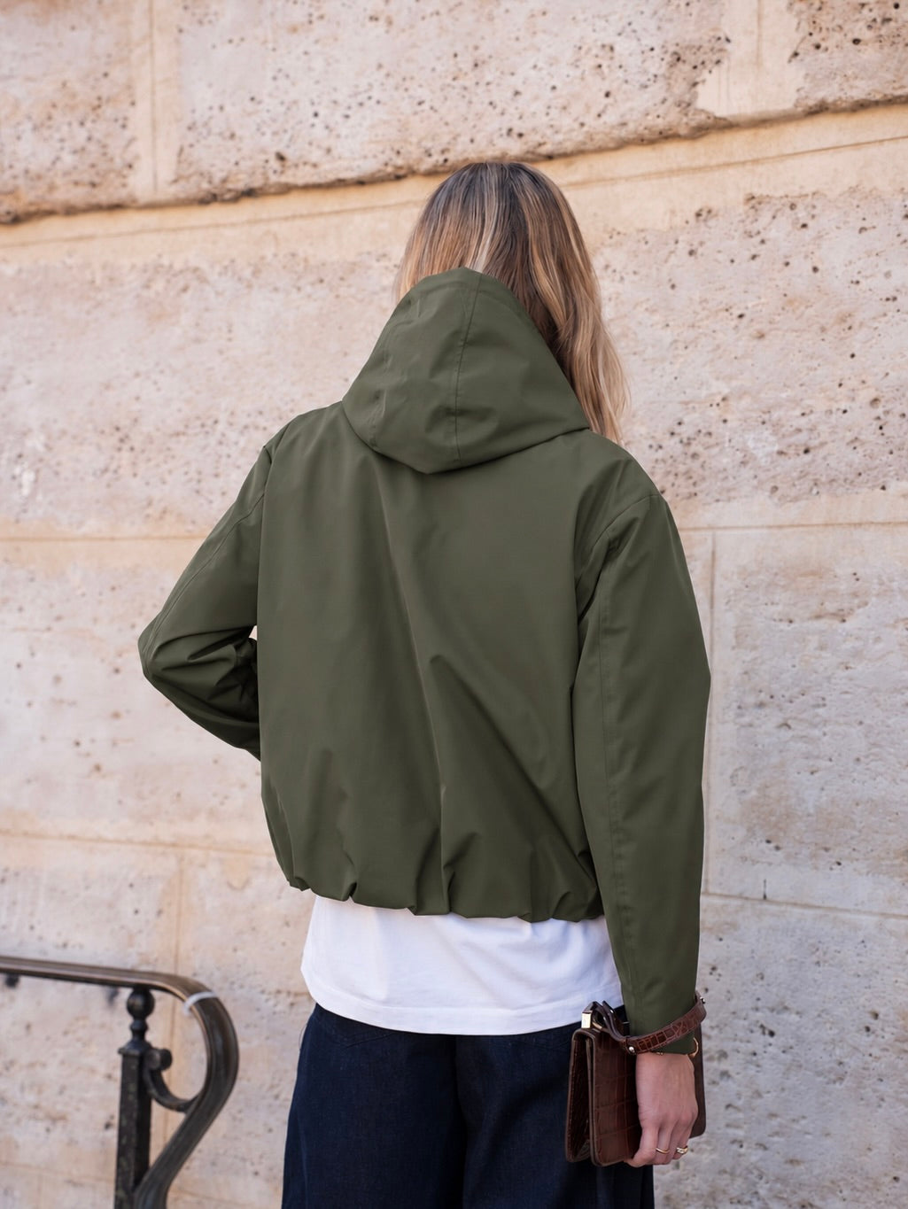 LAURA JO - Imperméable ÉLÉA court - Kaki