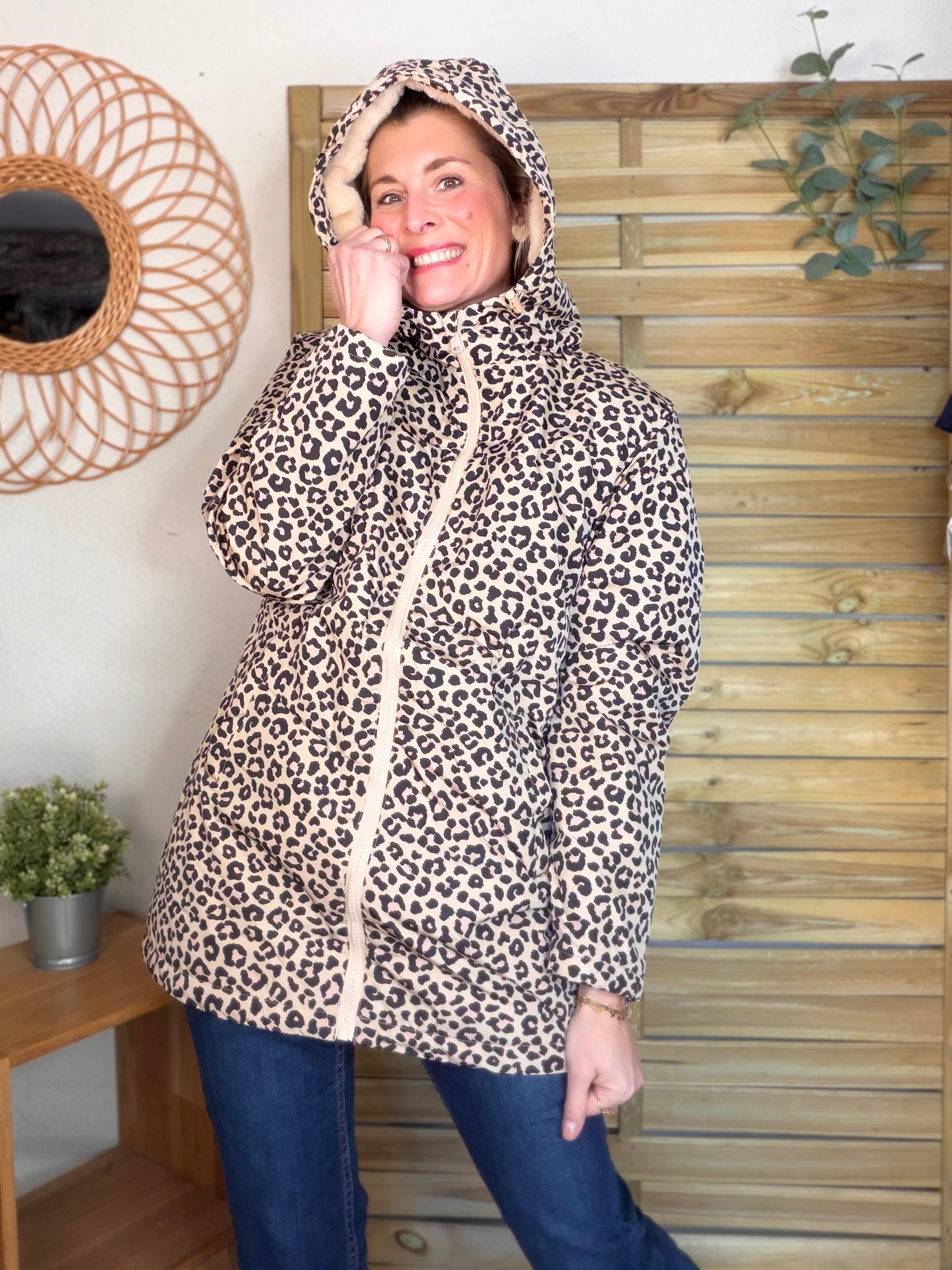 ⚡️ ARRIVAGE - Parka Imperméable fourré ALICE - Léo beige