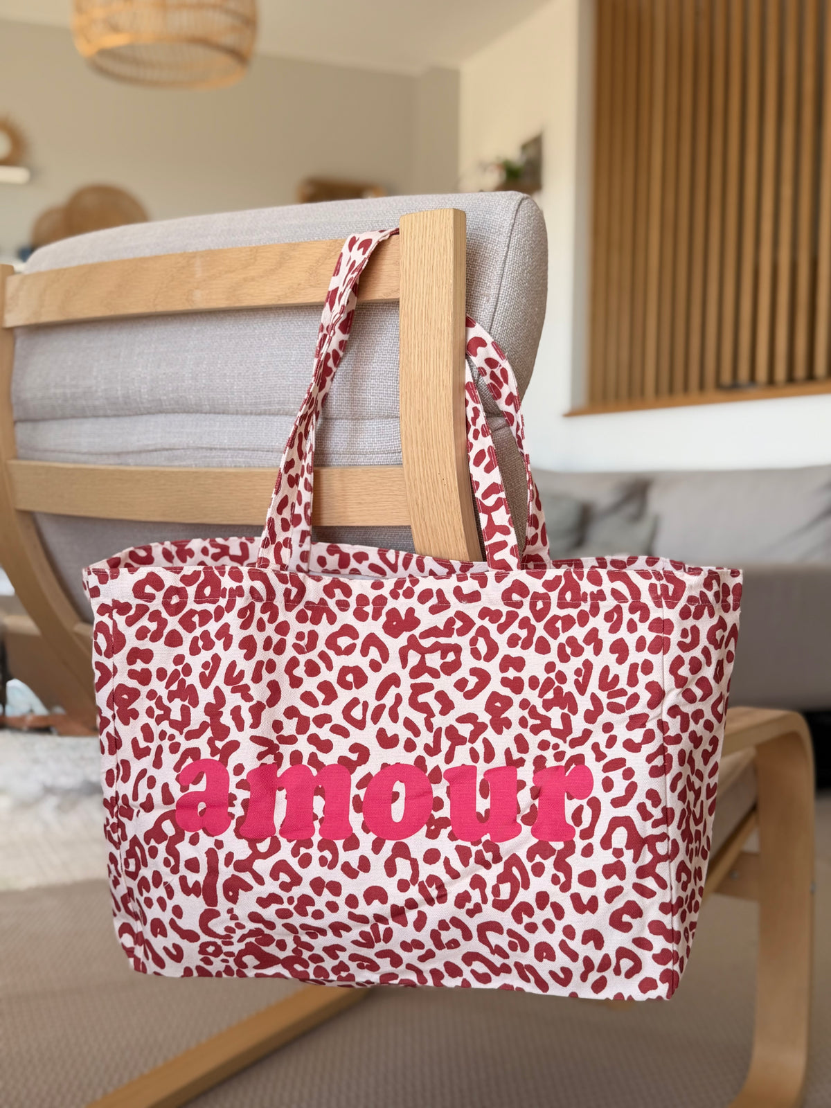 Grand cabas Tote bag Léo amour BELLY