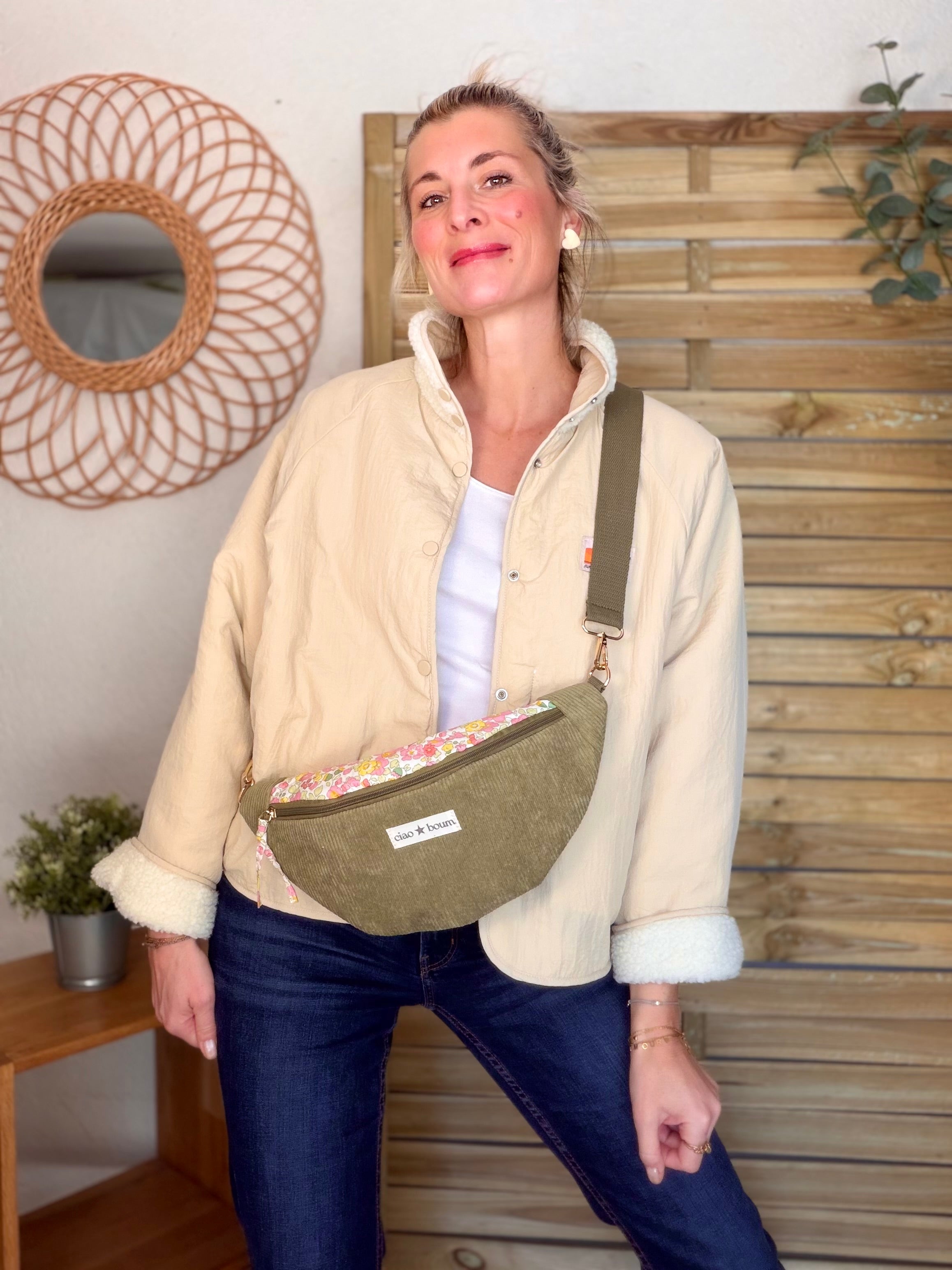 Sac banane Ciao Boum - IVY Liberty - Kaki