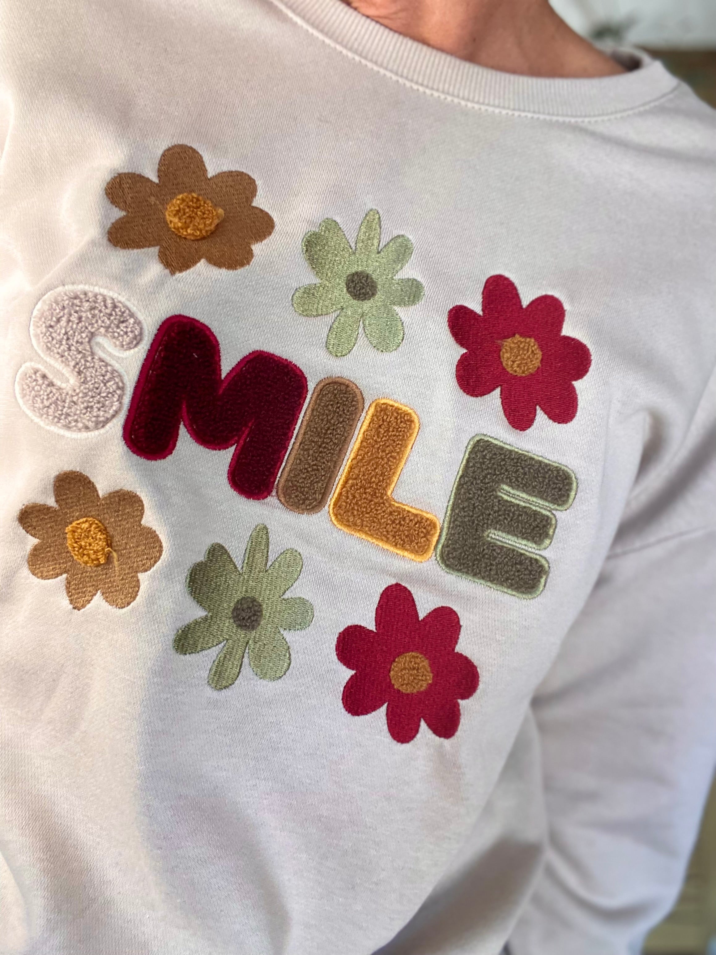 Sweat SMILE - Beige