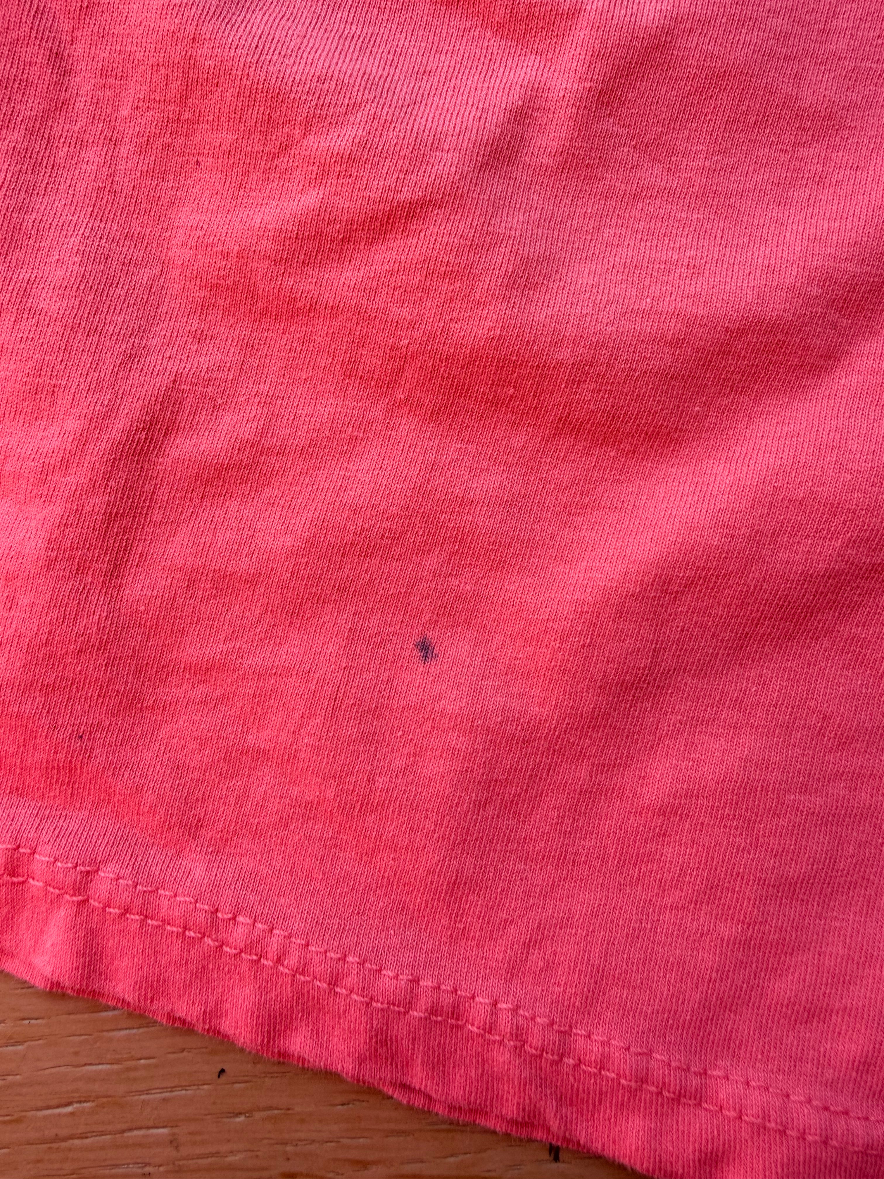 IMPERFECTION - Tee shirt Ohlala Liberty VERA Corail / Rouge rosé