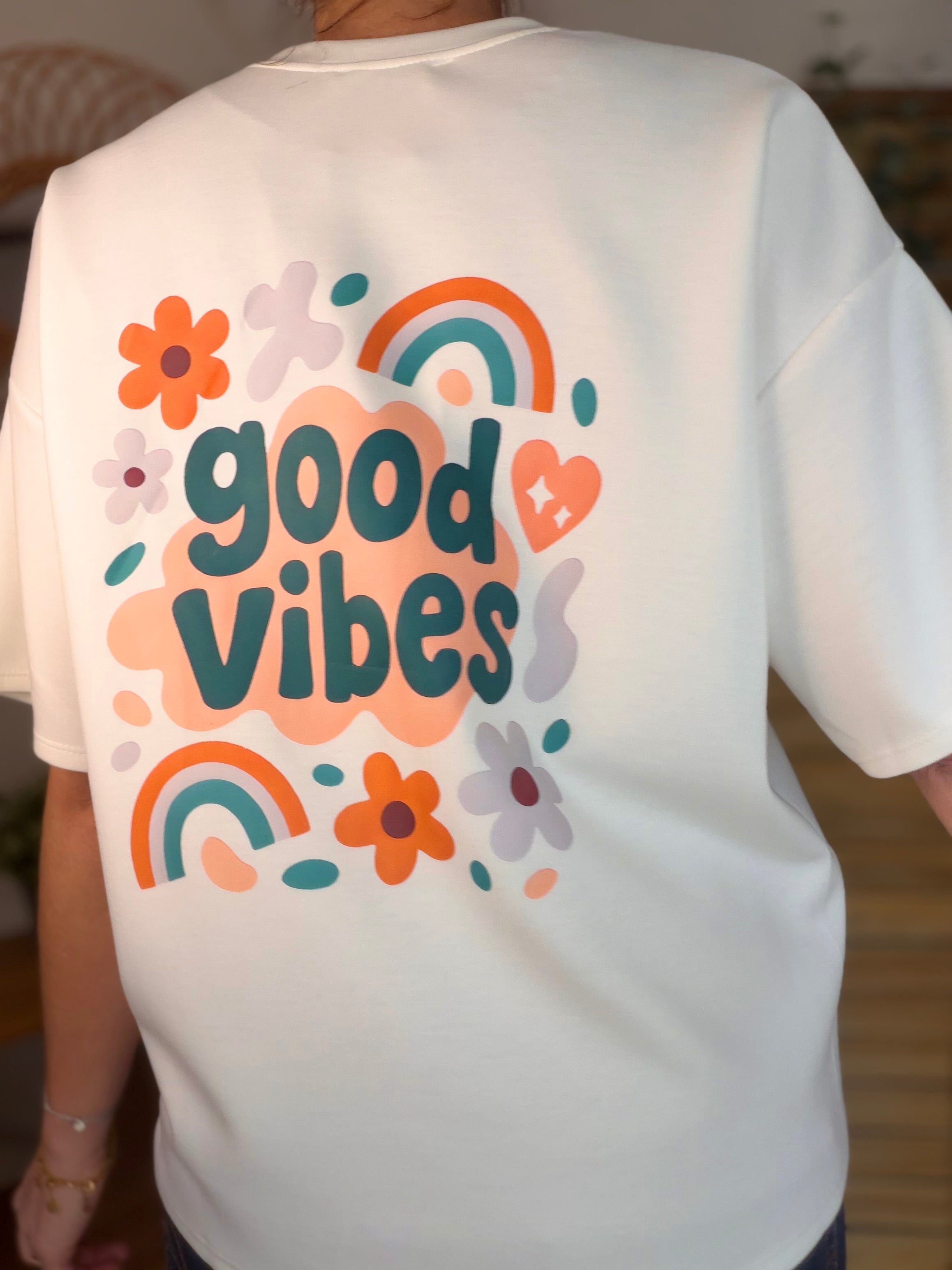 Tee shirt GOOD VIBES - THÉA