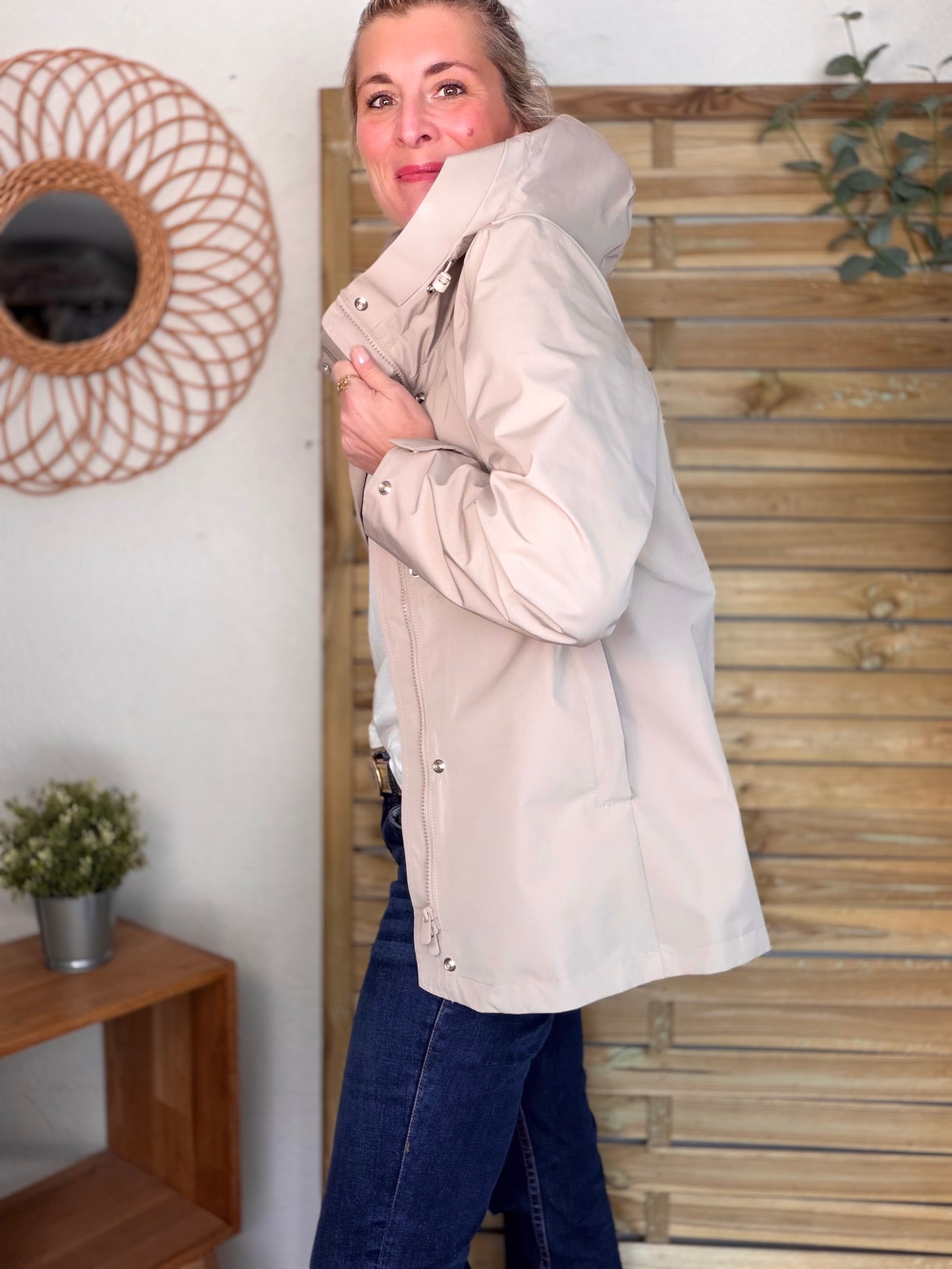 Imperméable LAURENCE mi-long - Beige