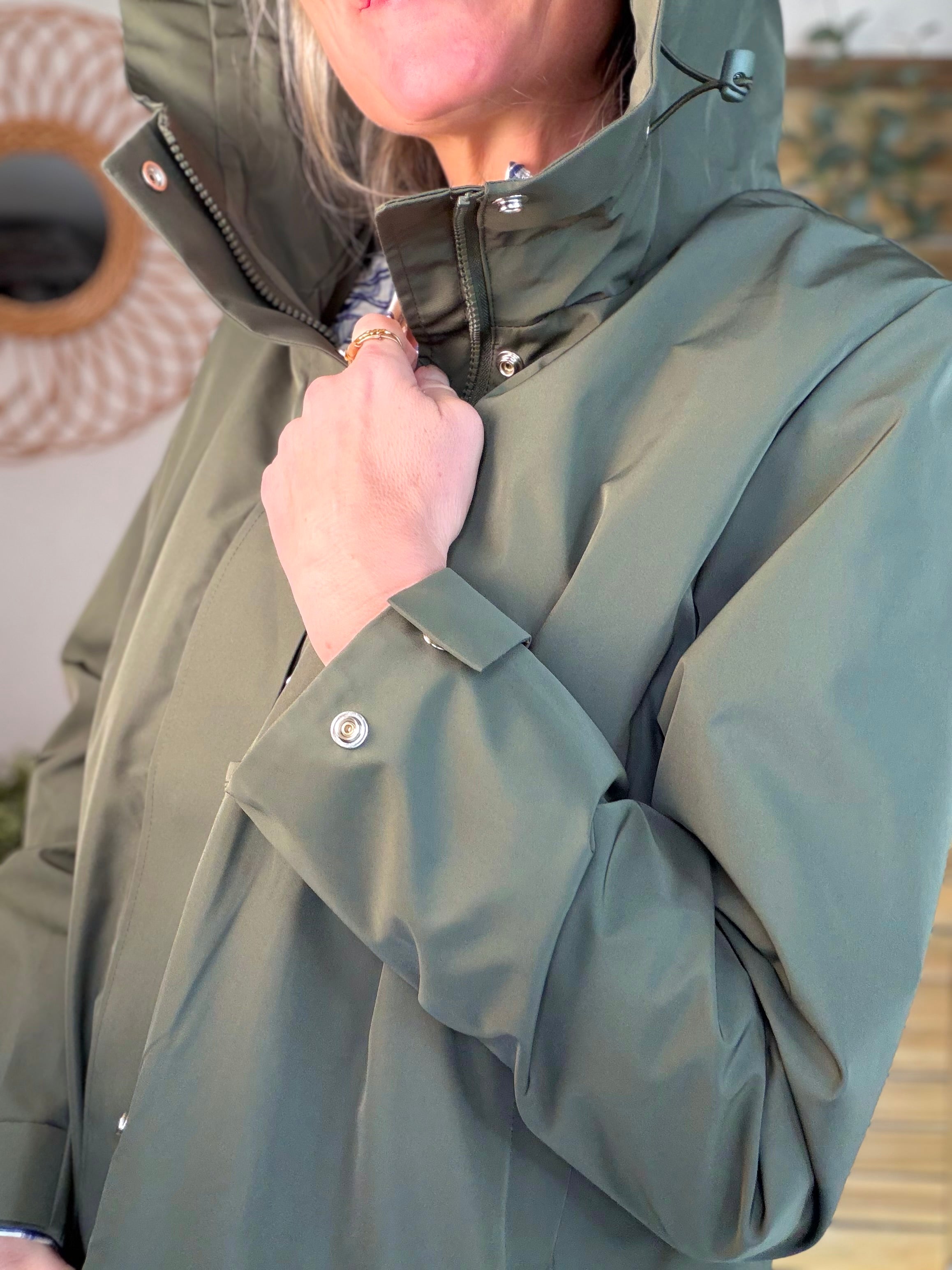 Imperméable LAURENCE long - Kaki