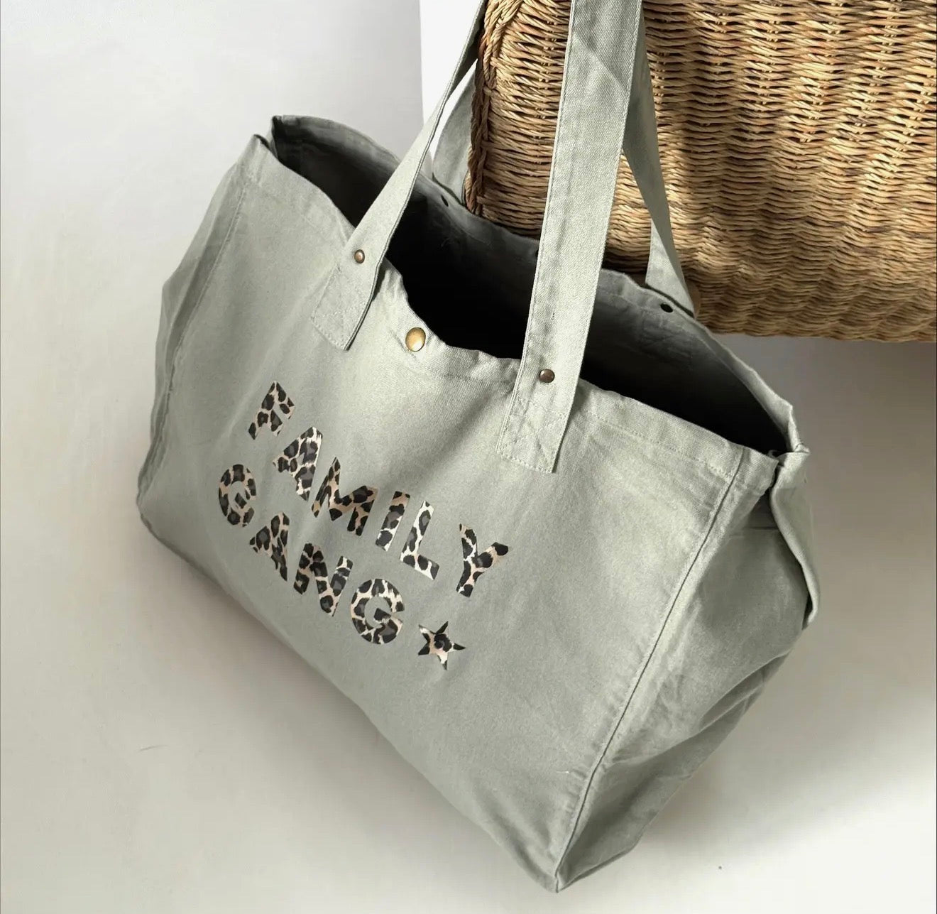 Sac week end FAMILY GANG Sauge - Marcel et Lily