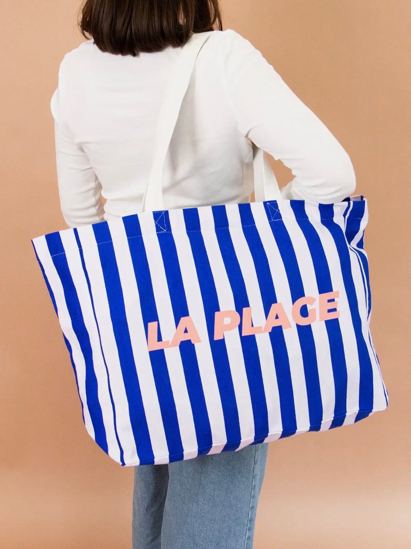 Sac week end rayé LA PLAGE - FAMILY IMPACT STORIES (Copie)