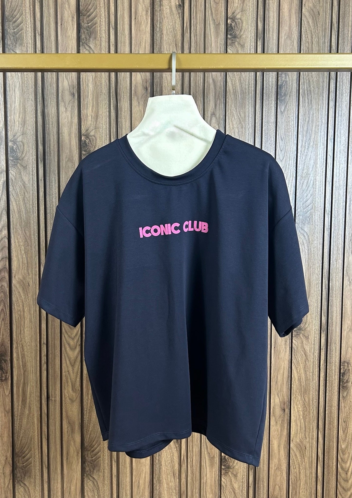Tee shirt ICONIC CLUB BARBARA - Bleu marine