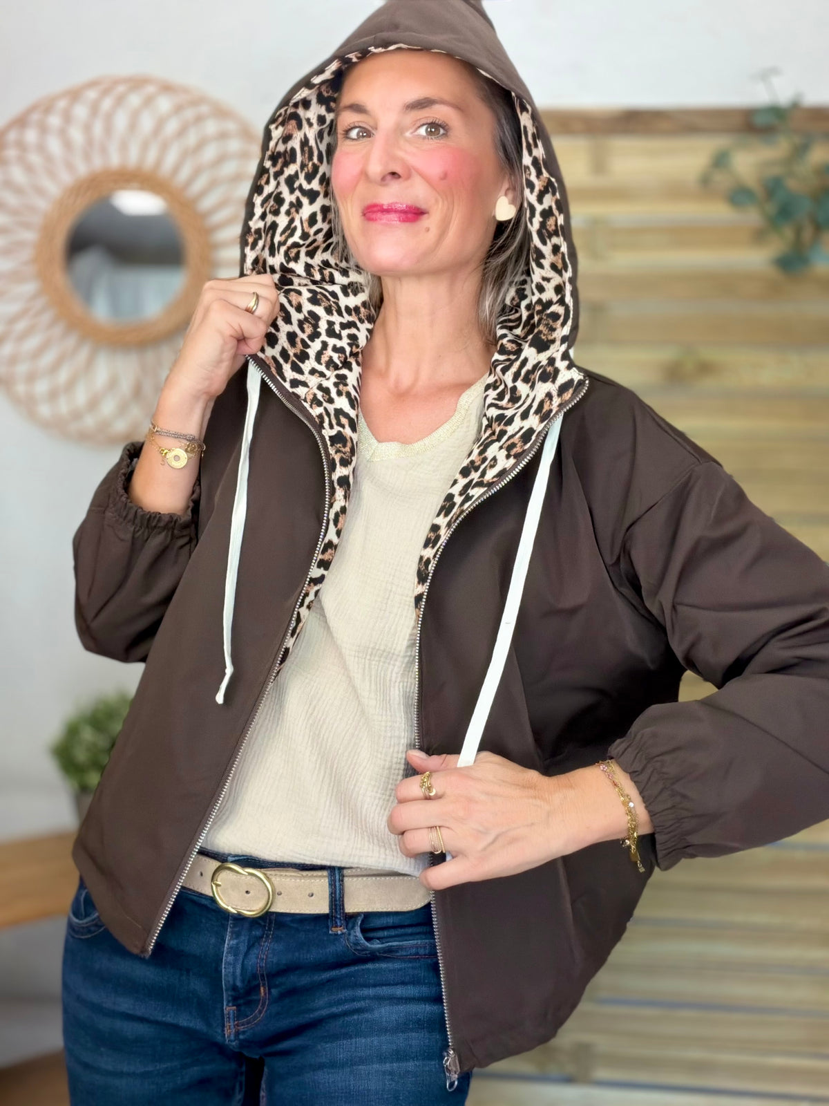 Coupe vent imperméable Choco/Léo CASSANDRE