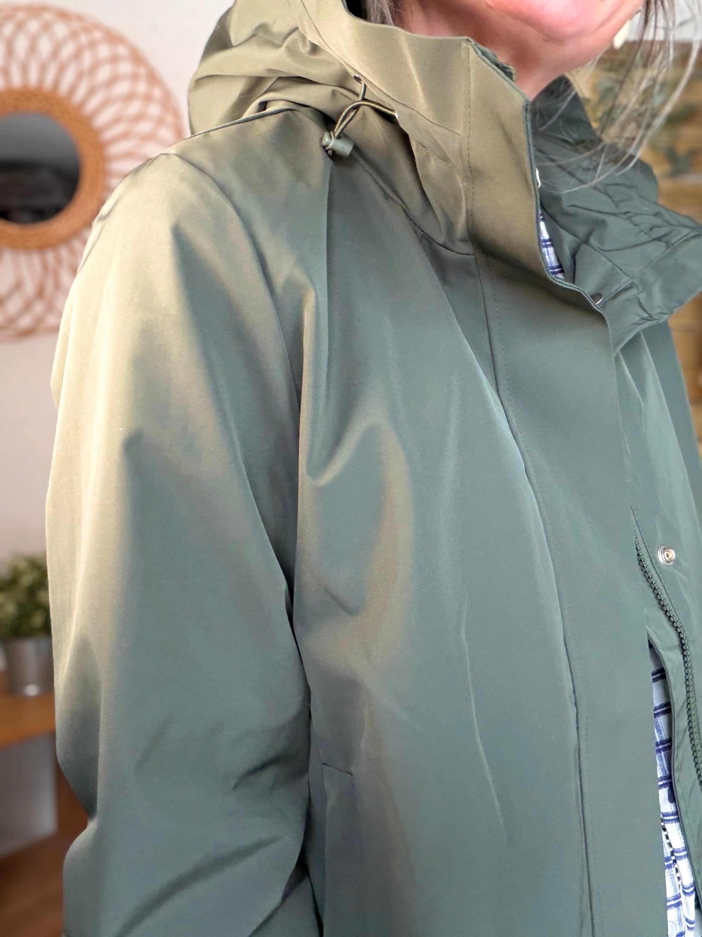 Imperméable LAURENCE long - Kaki