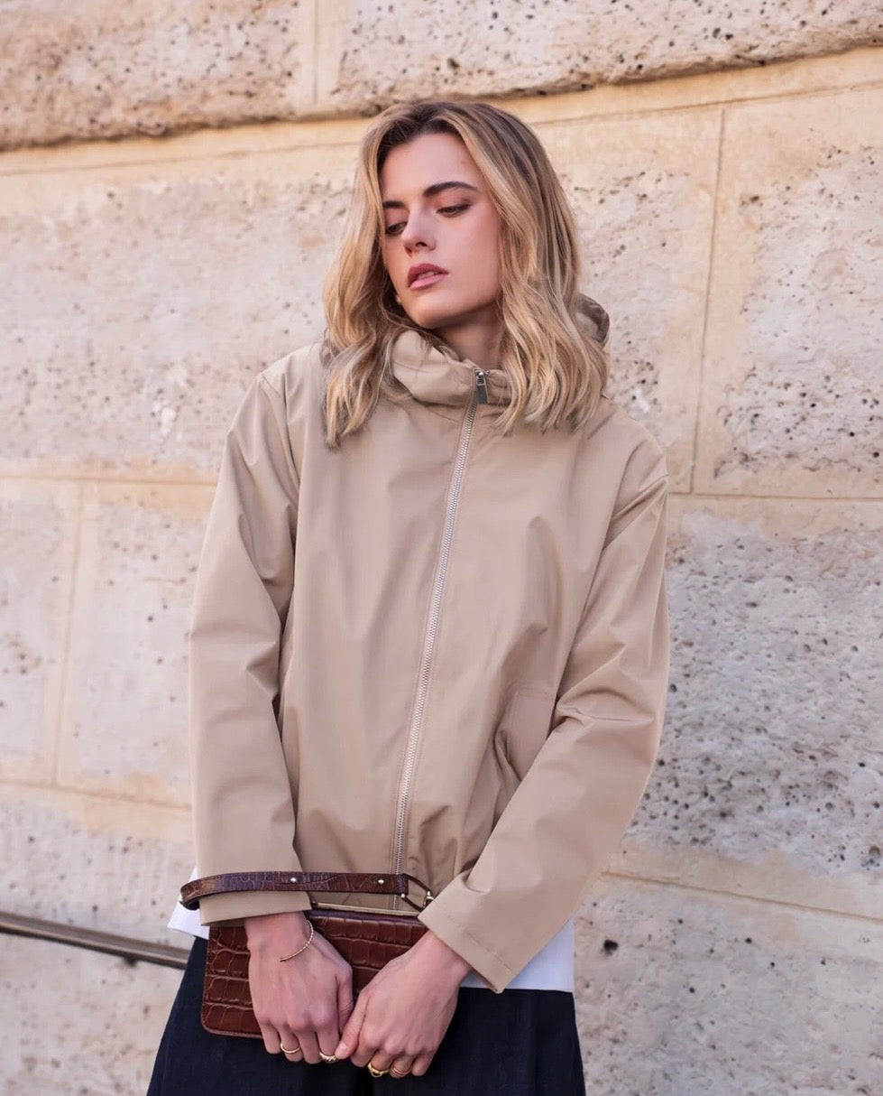 LAURA JO - Imperméable ÉLÉA court - Beige