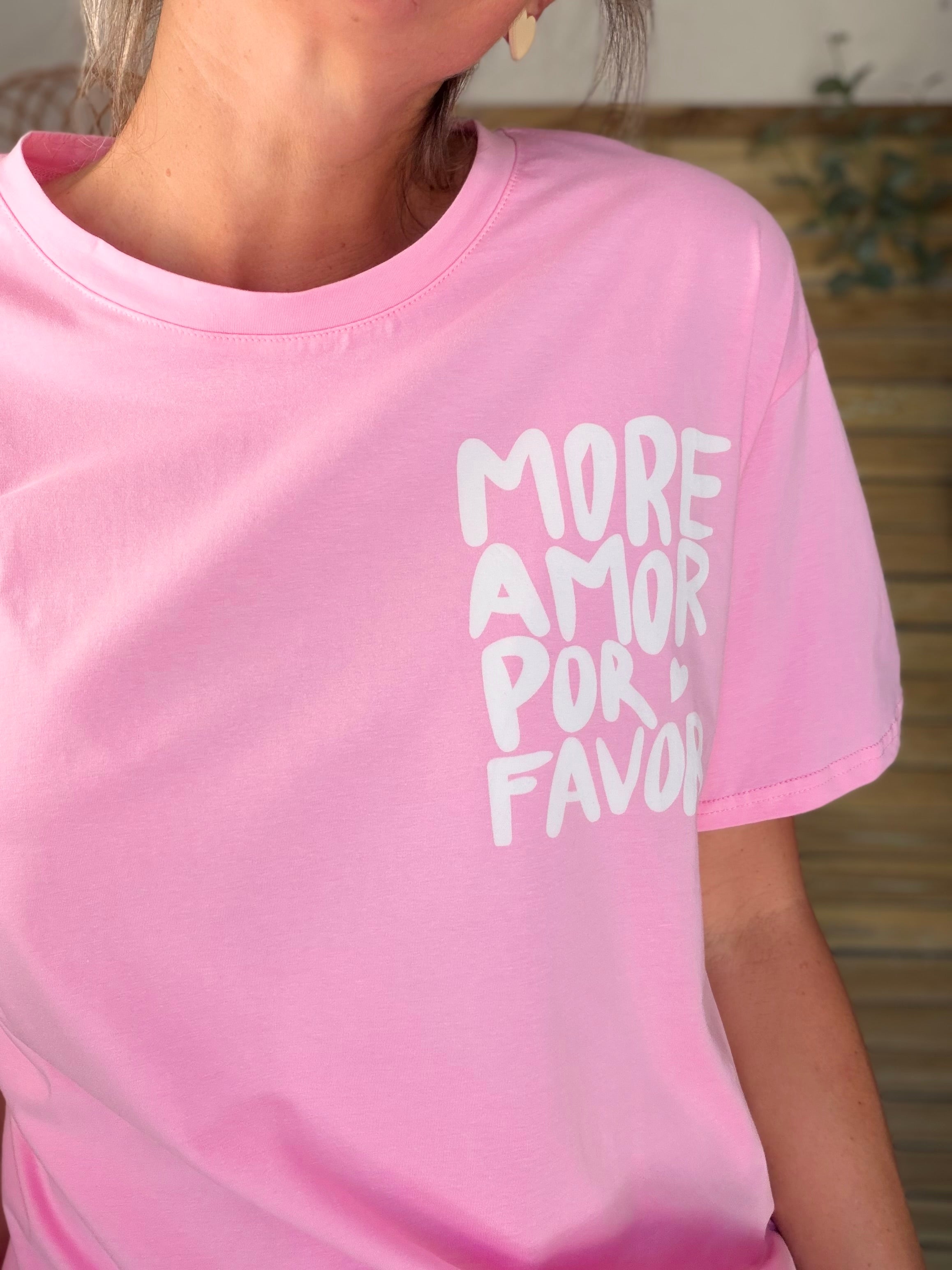Tee shirt MORE AMOR POR FAVOR - RITA Rose