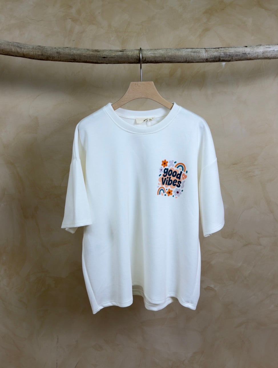 Tee shirt GOOD VIBES - THÉA