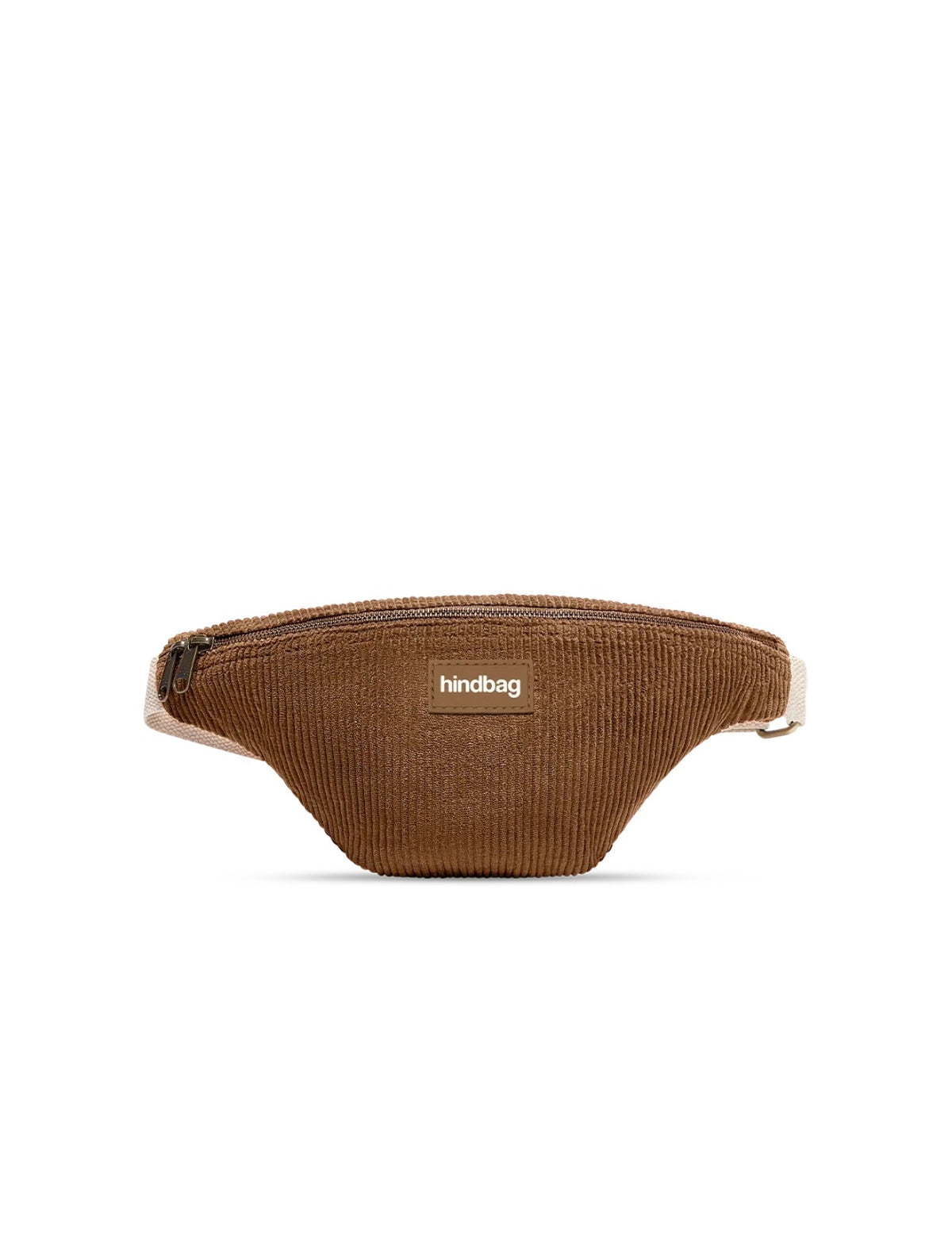 HINDBAG OLIVIA - Sac banane Velours Macchiato