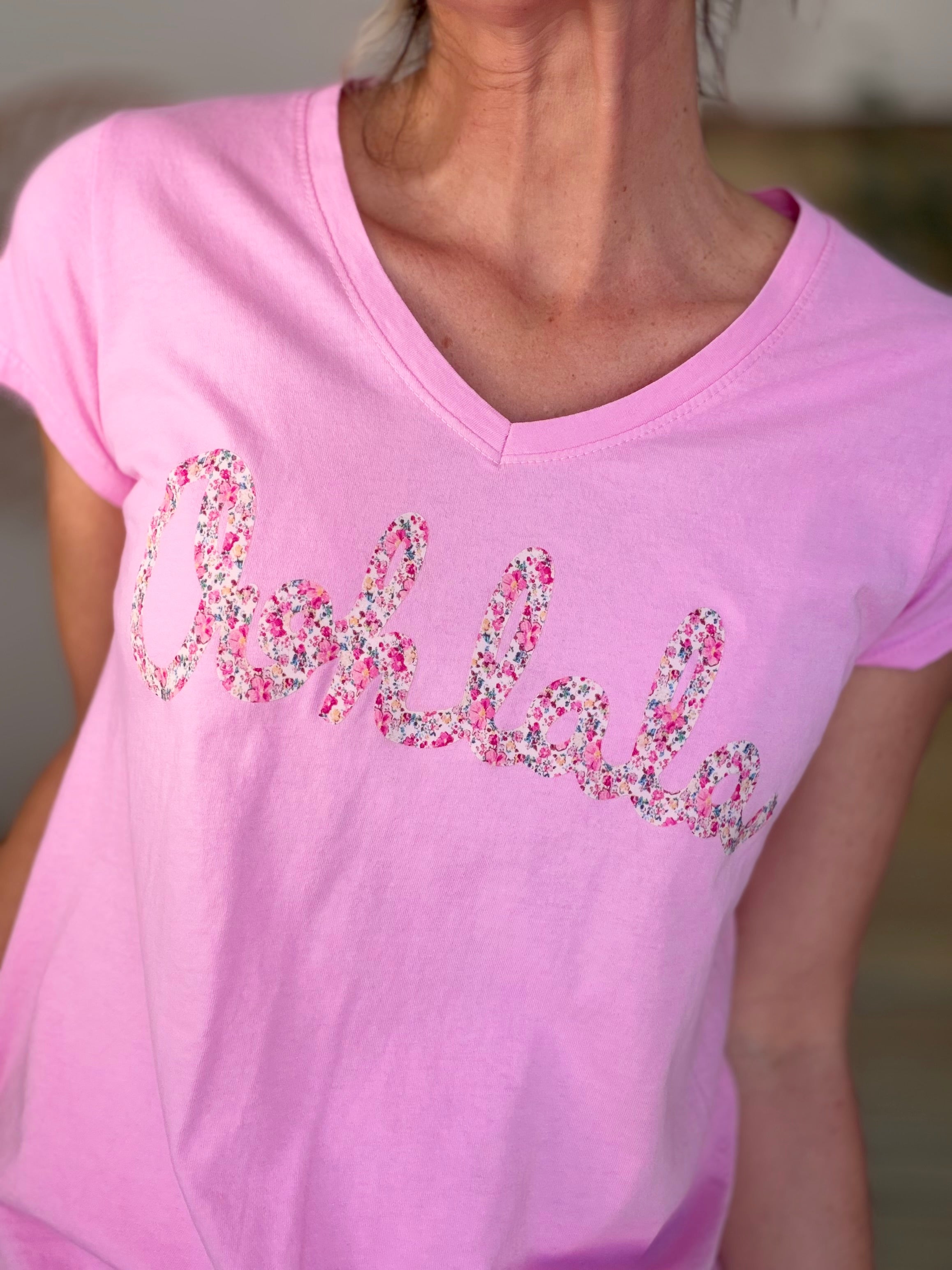 Tee shirt Ohlala Liberty VERA Rose