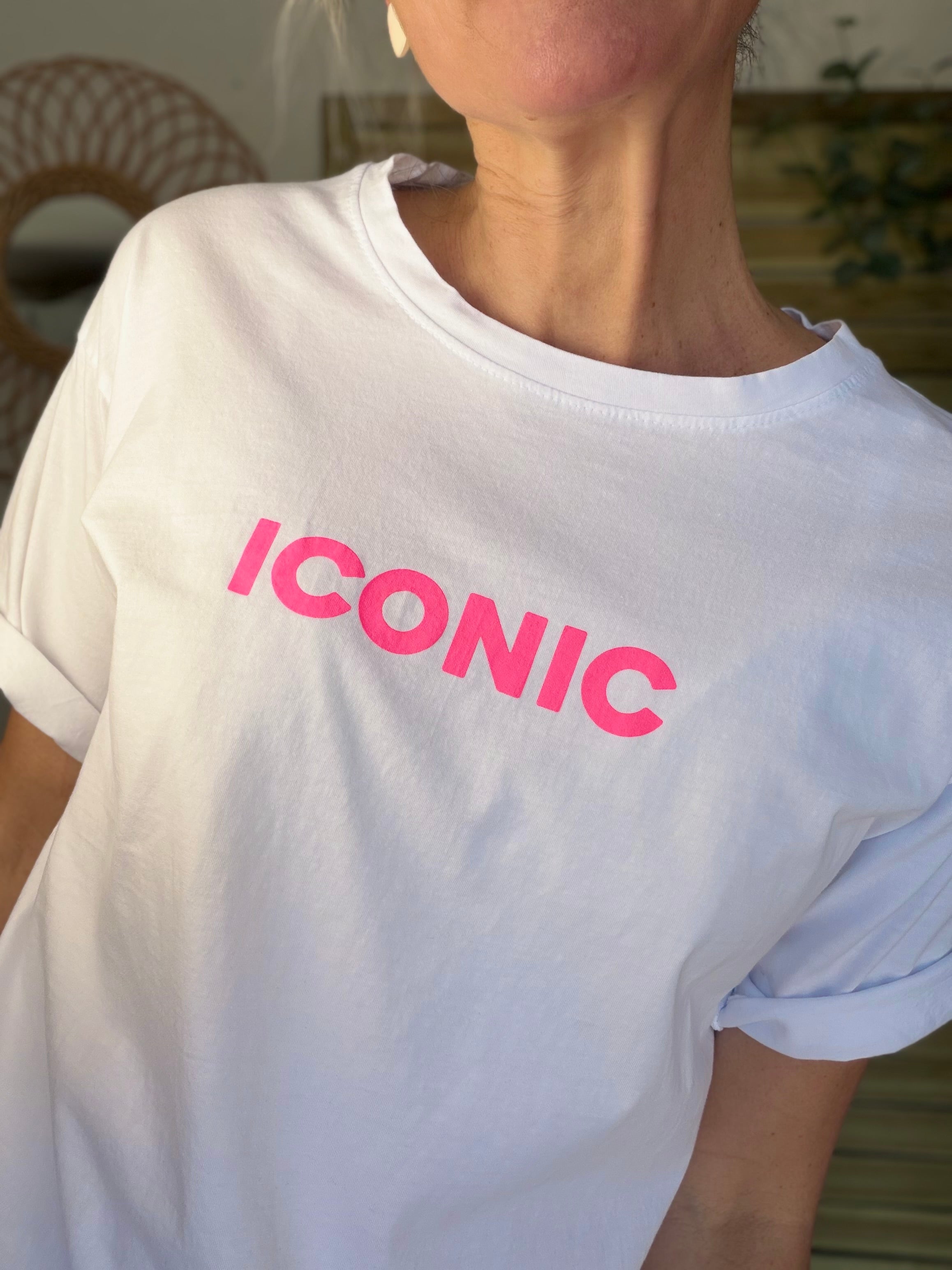 Tee shirt ICONIC DANA Blanc