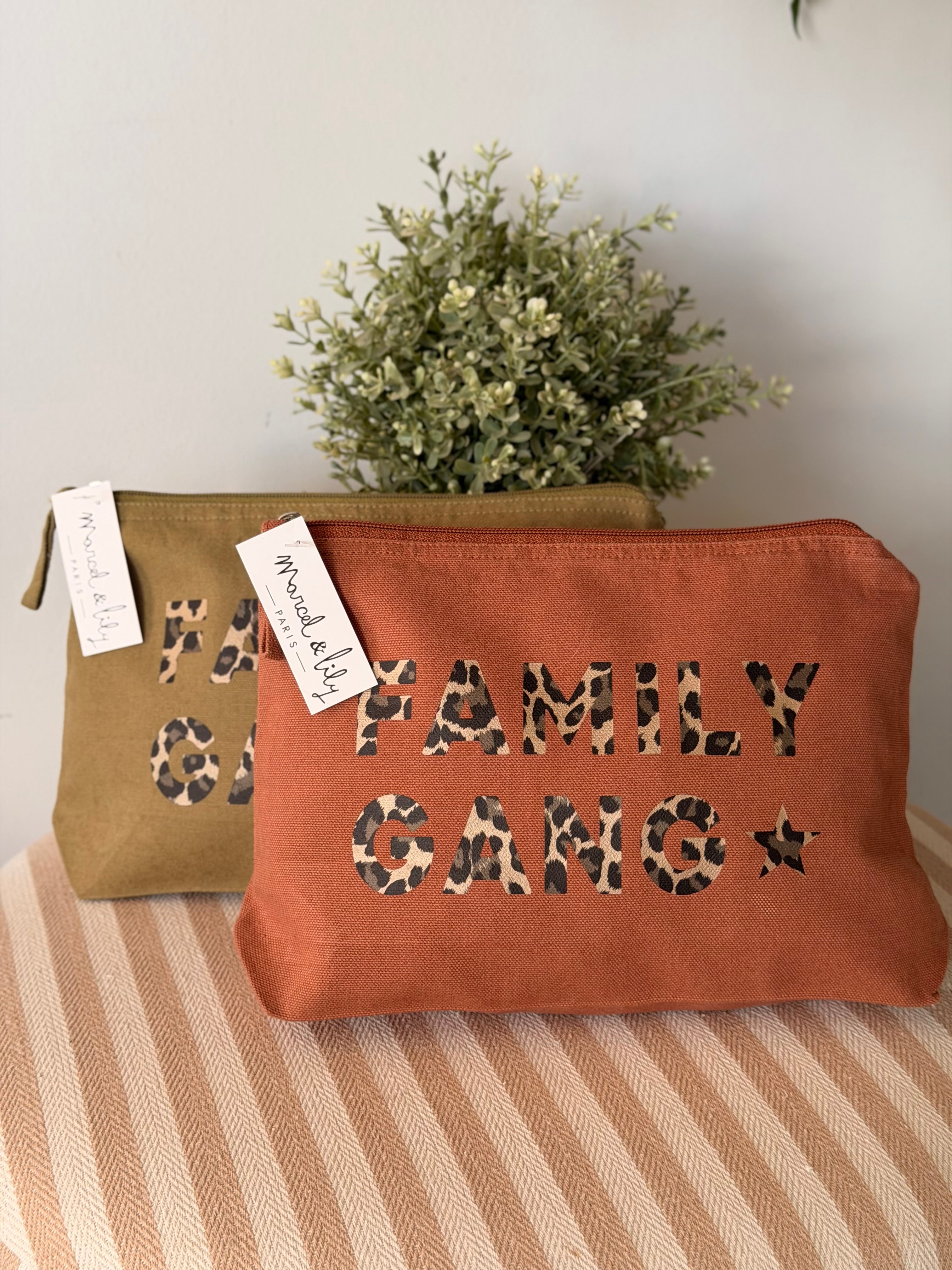 Grande pochette FAMILY GANG - Marcel et Lily