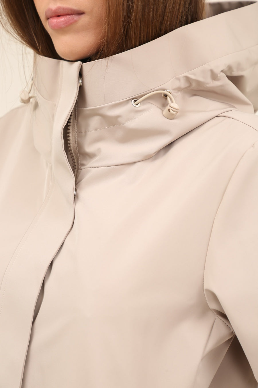 PRÉCOMMANDE (Expédition 25/02) Imperméable LAURENCE mi-long - Beige