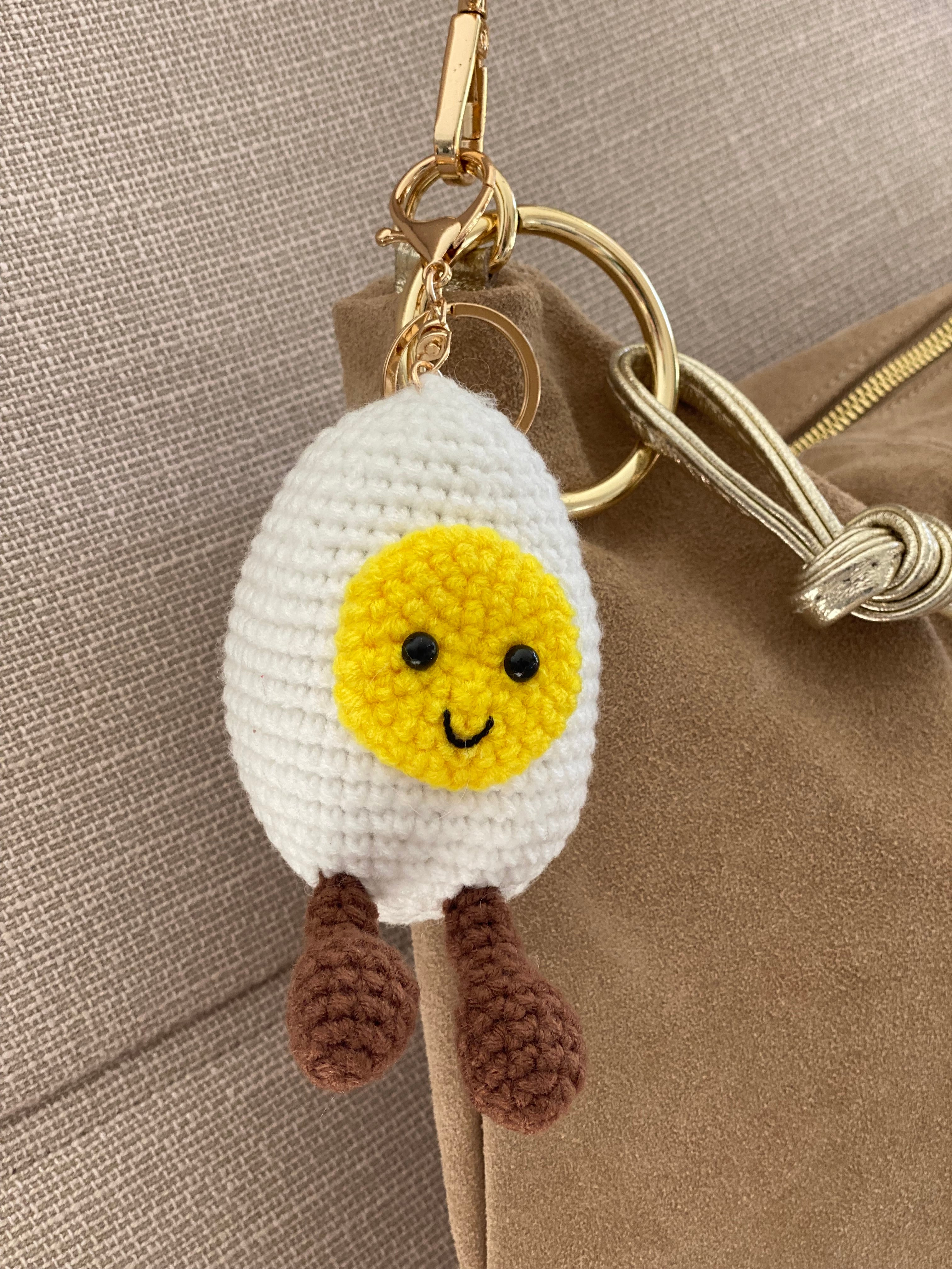 Porte-clefs Grigri en crochet ANATOLE