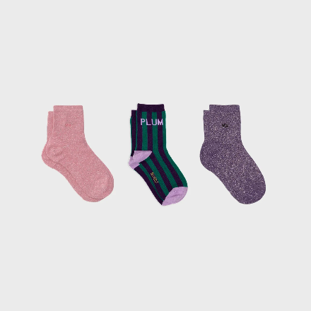 Coffret de 3 paires de chaussettes femme BILLYBELT