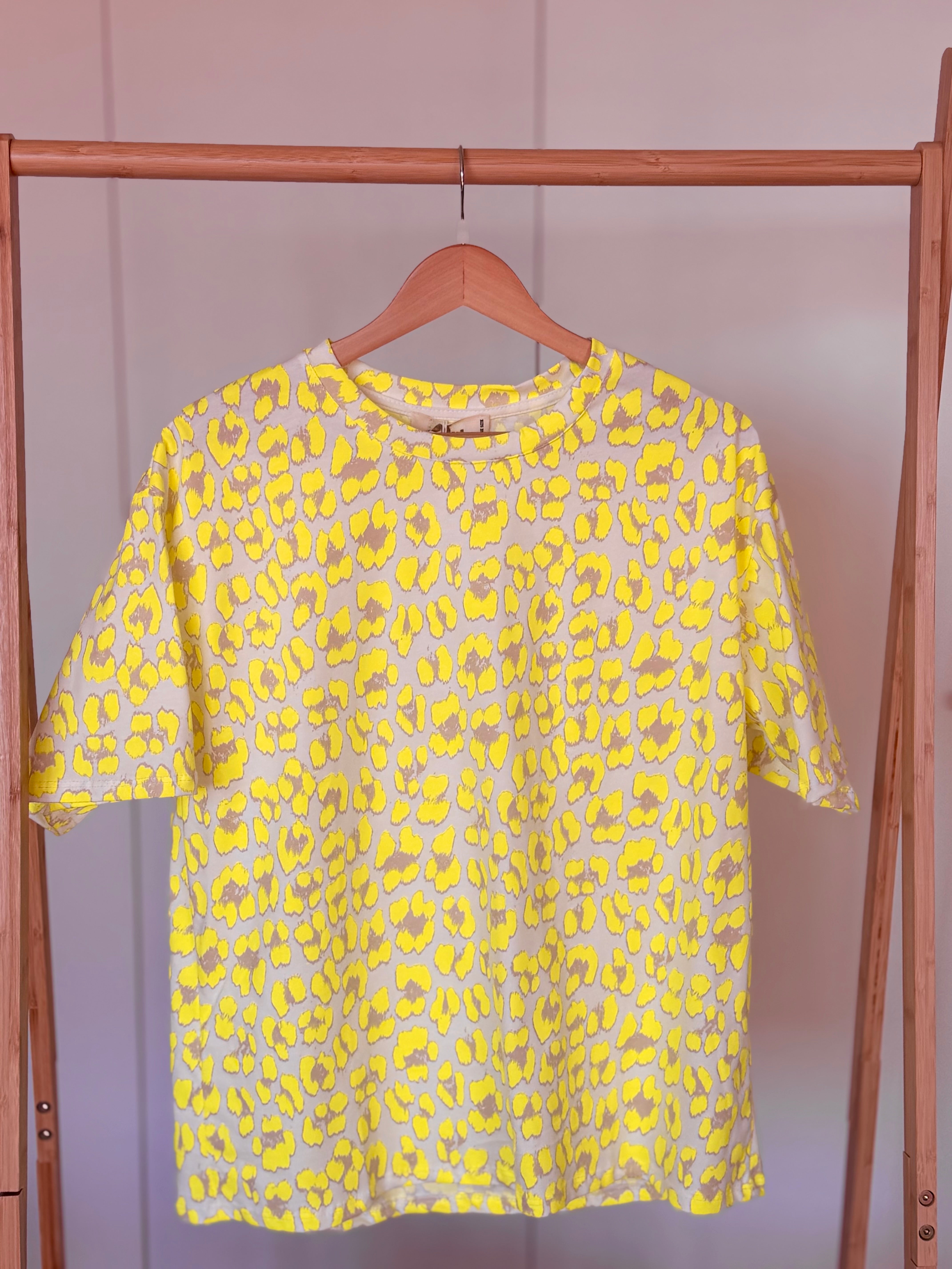 Tee shirt Léo ODESSA Jaune Fluo