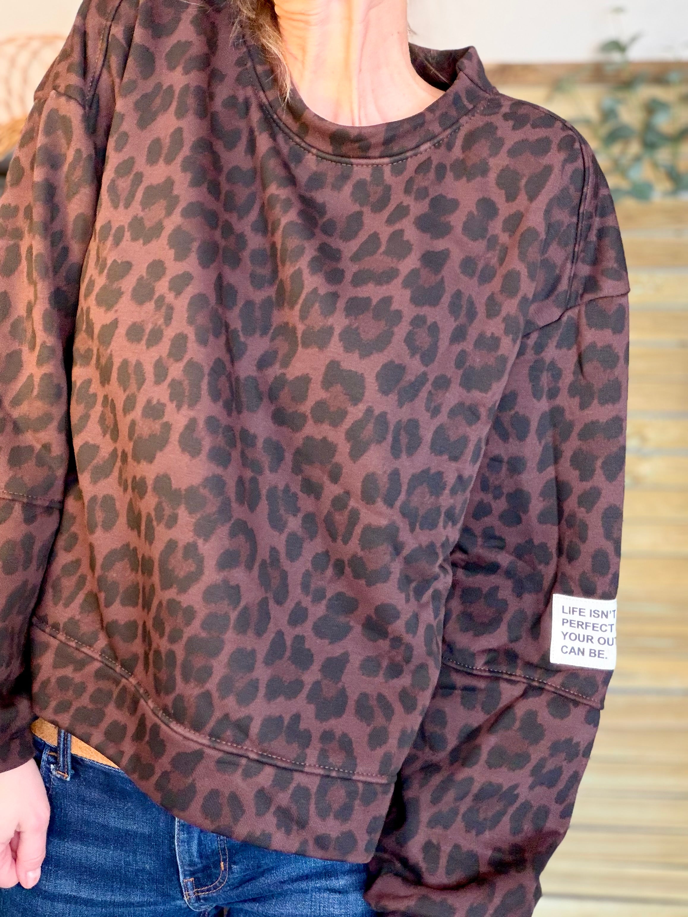 Sweat Léo Choco MAELLE