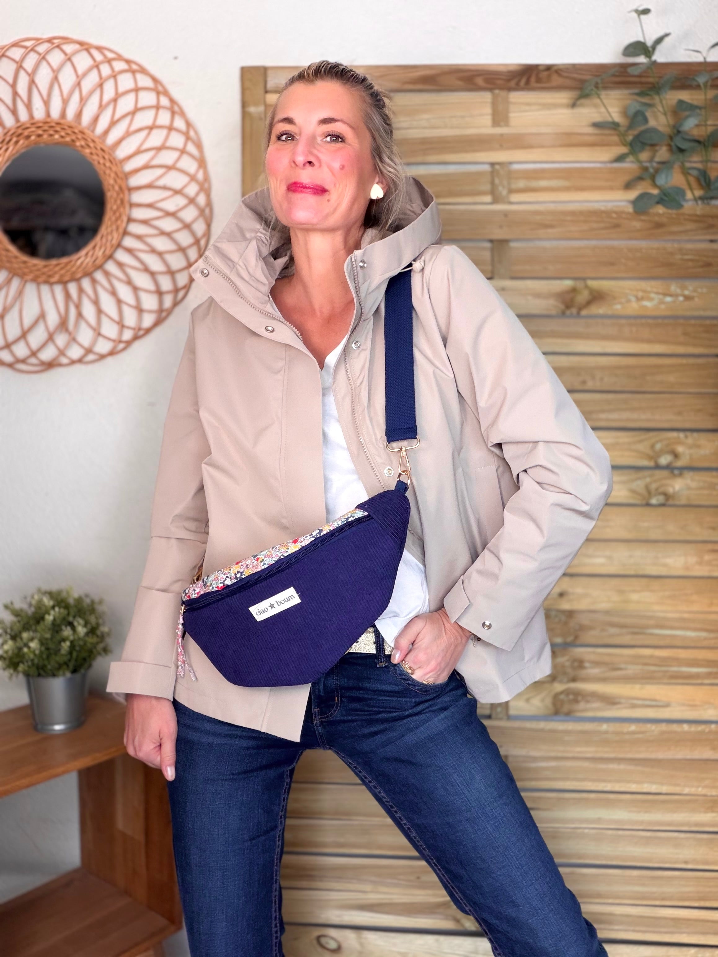 Imperméable LAURENCE mi-long - Beige