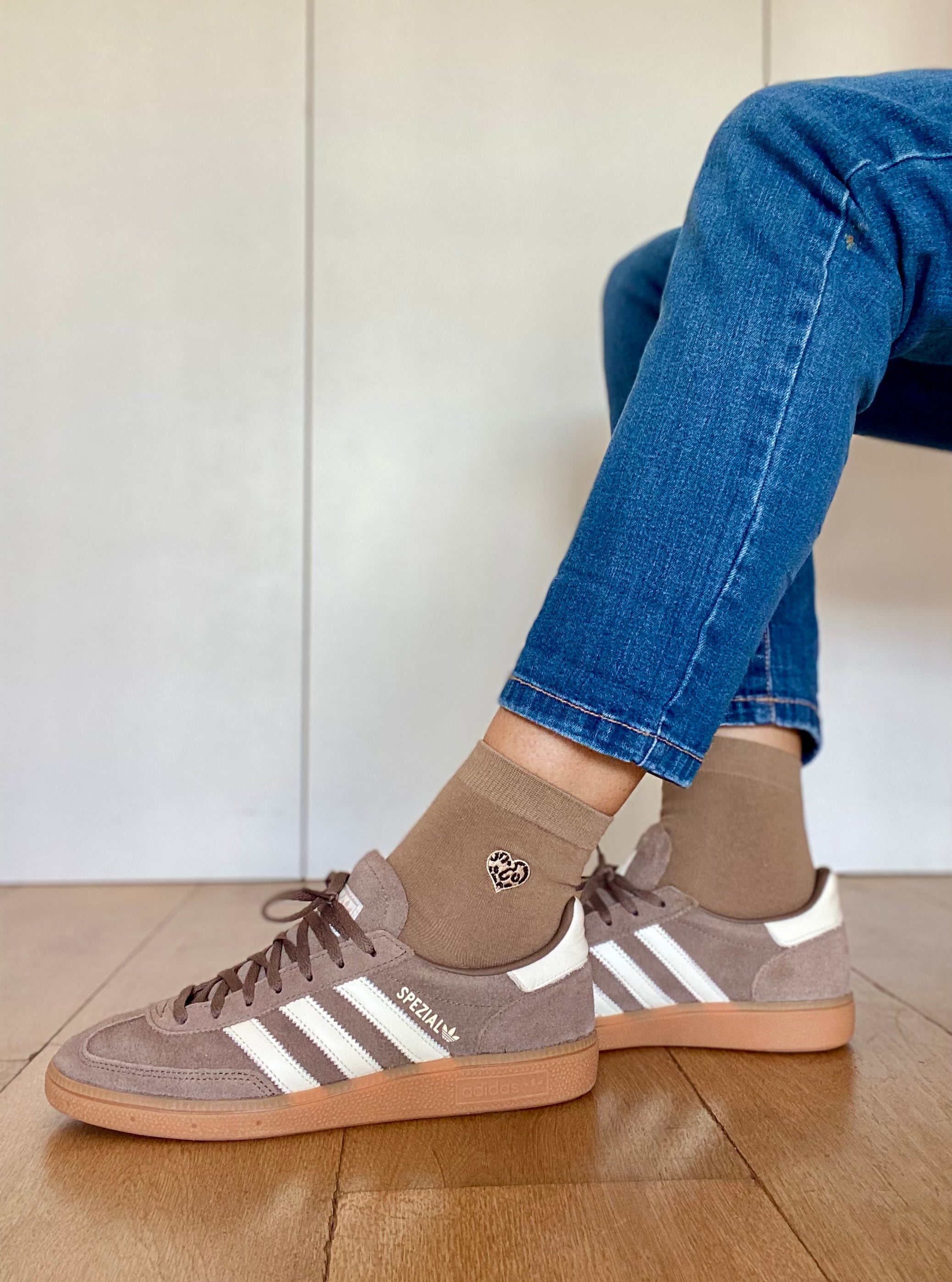 Chaussettes Coeur Léo 🐆 SANDY